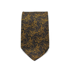 BLACK GOLD LEGACY TIE AND POCKET SQUARE SET