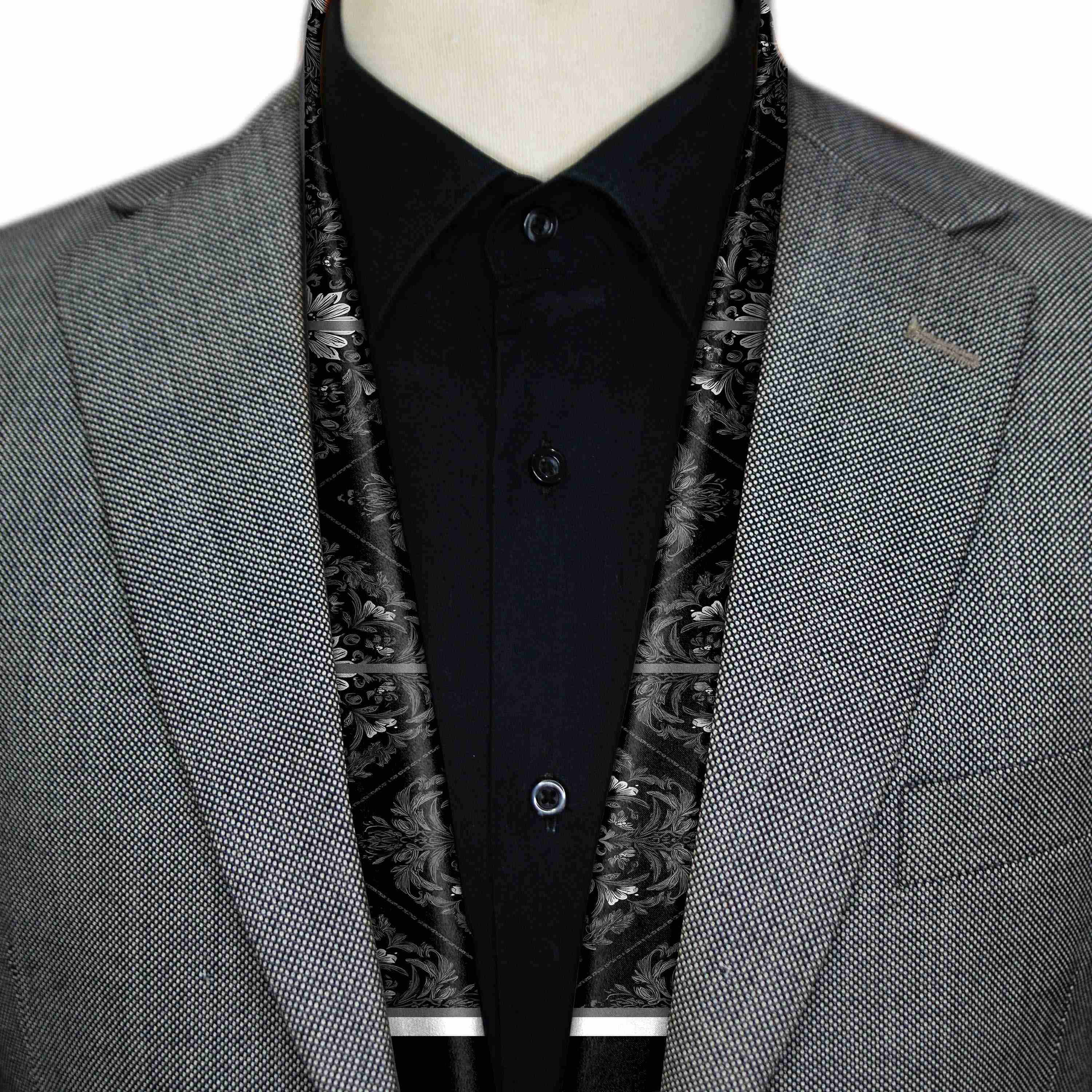 OBSIDIAN MEN SCARF - PREMIUM COLLECTION OBSIDIAN MEN SCARF - PREMIUM COLLECTION
