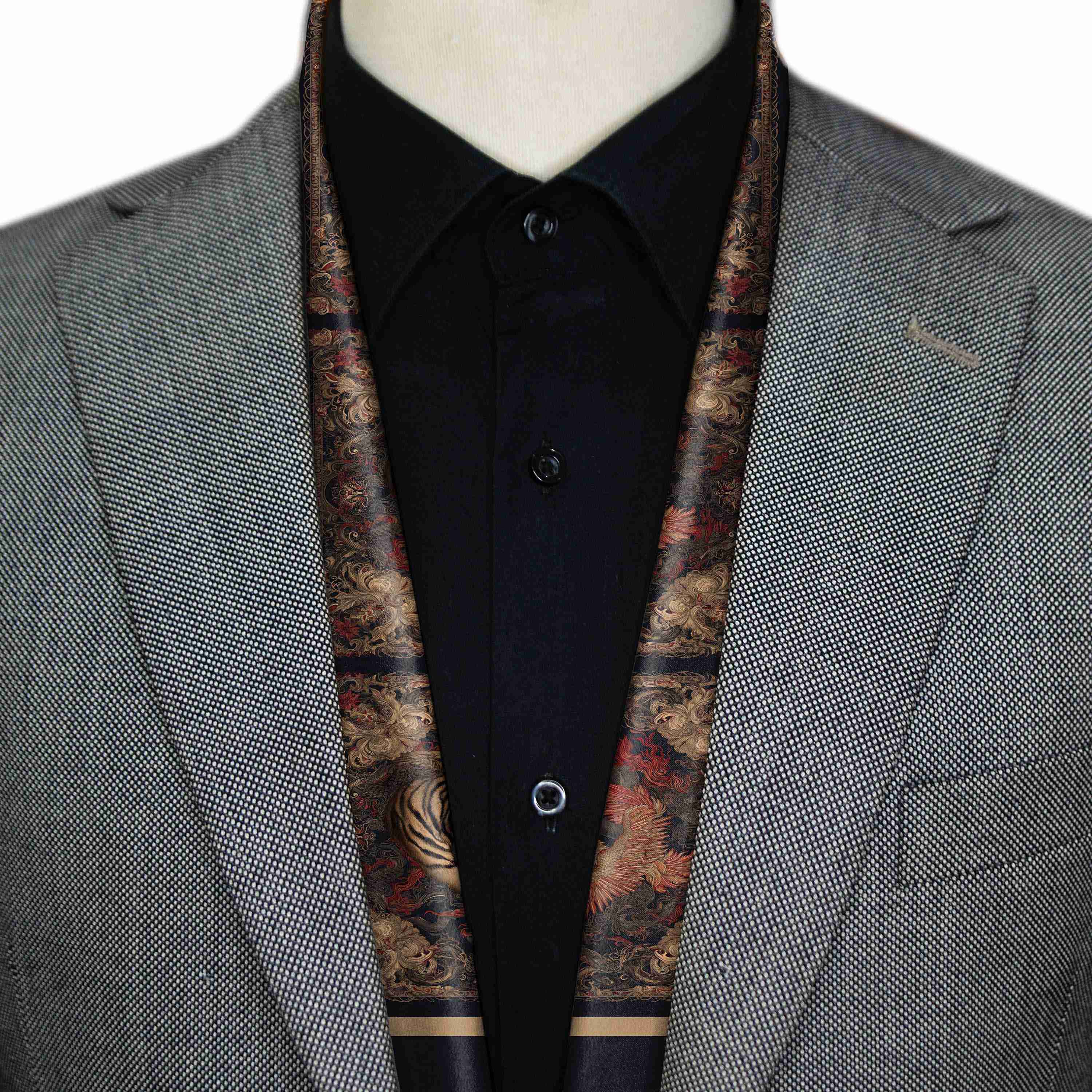 DRAVON MEN SCARF - PREMIUM COLLECTION DRAVON MEN SCARF - PREMIUM COLLECTION