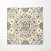 AZTEC OPULENCE SILK HEAD SCARF