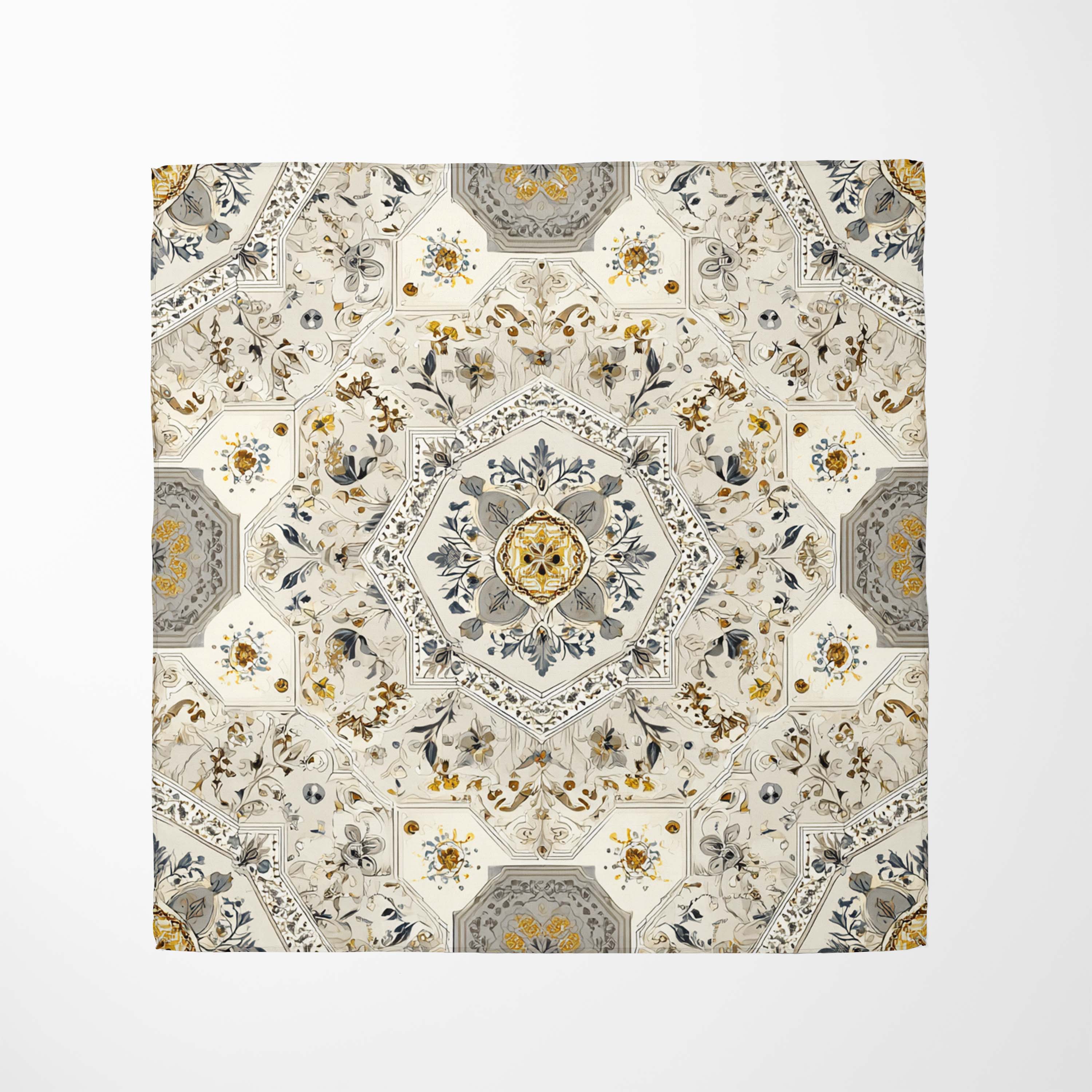 AZTEC OPULENCE SILK BANDANA AZTEC OPULENCE SILK BANDANA
