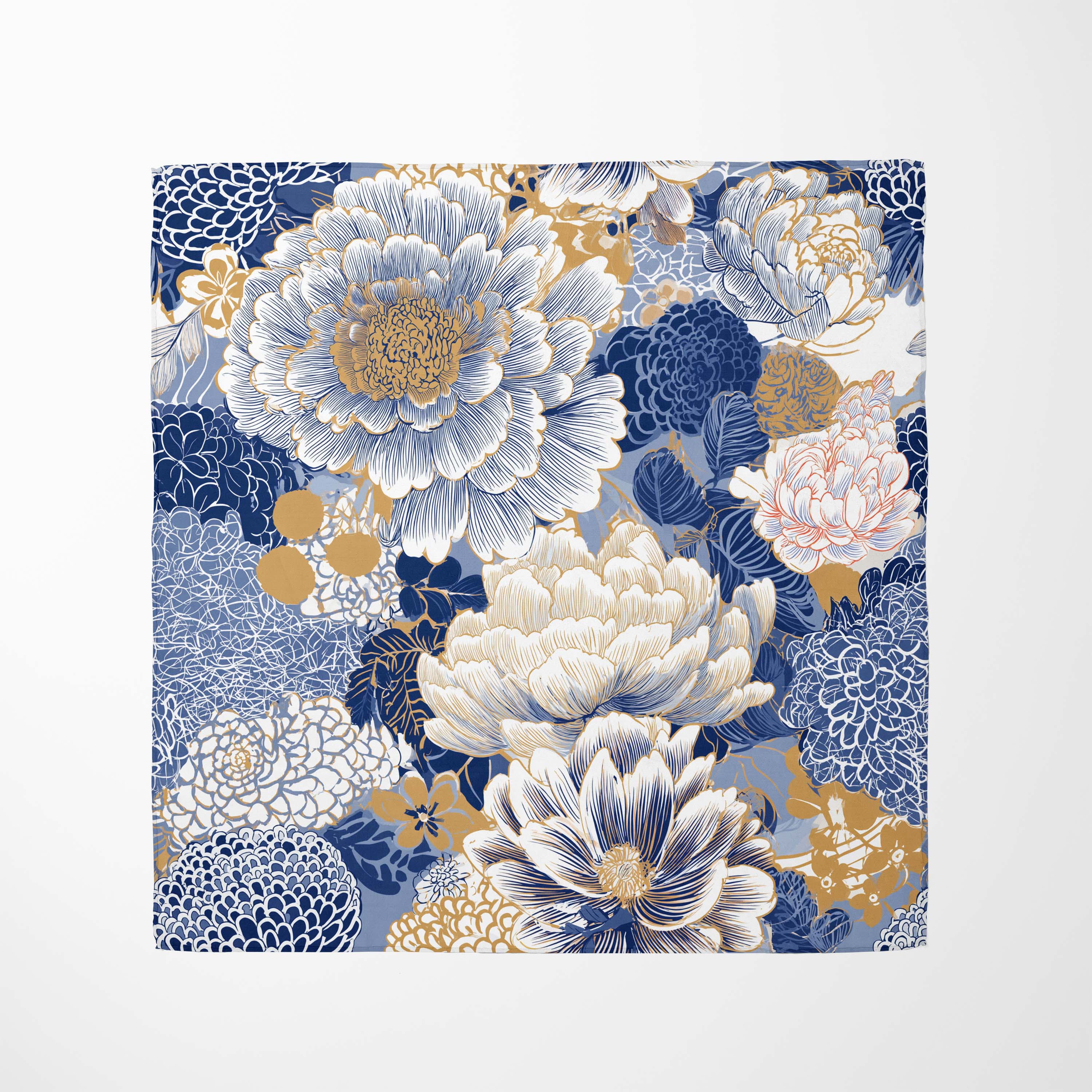 FLOROSIA SILK BANDANA FLOROSIA SILK BANDANA
