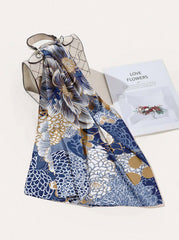 FLOROSIA SILK HEAD SCARF