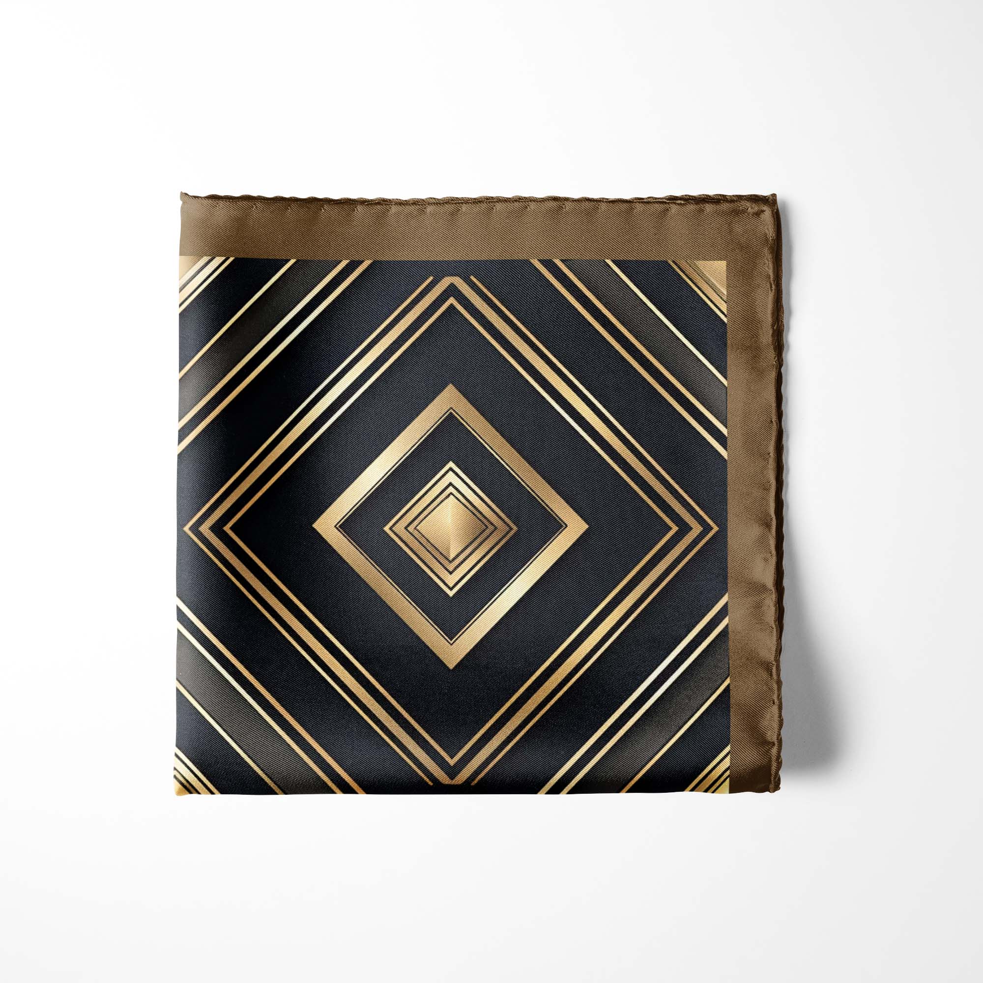 GATSBY SILK POCKET SQUARE GATSBY SILK POCKET SQUARE