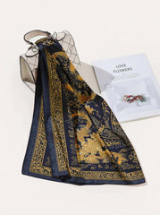 COLLIE FRONTERIZO GOLD SILK HEAD SCARF
