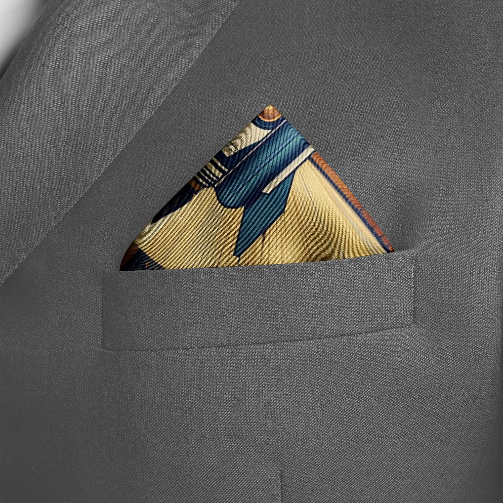 ELEVATING SILK POCKET SQUARE ELEVATING SILK POCKET SQUARE