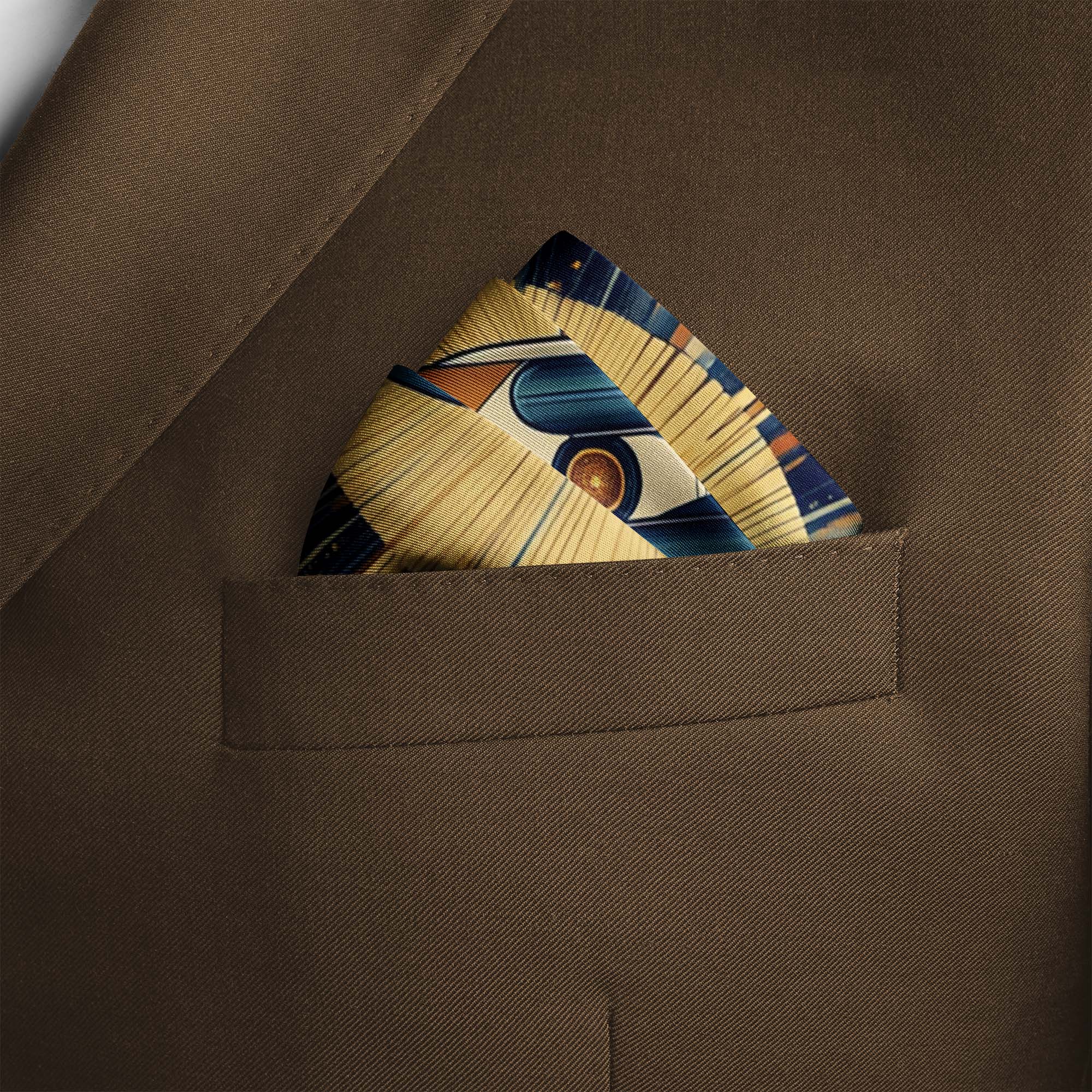 ELEVATING SILK POCKET SQUARE ELEVATING SILK POCKET SQUARE