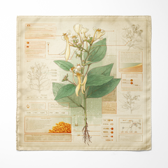 HERBARIUM MEN SCARF AND POCKET SQUARE SET – PREMIUM COLLECTION