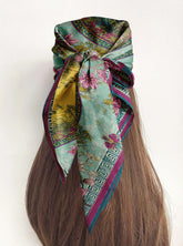 TRANQUIL SILK HEAD SCARF
