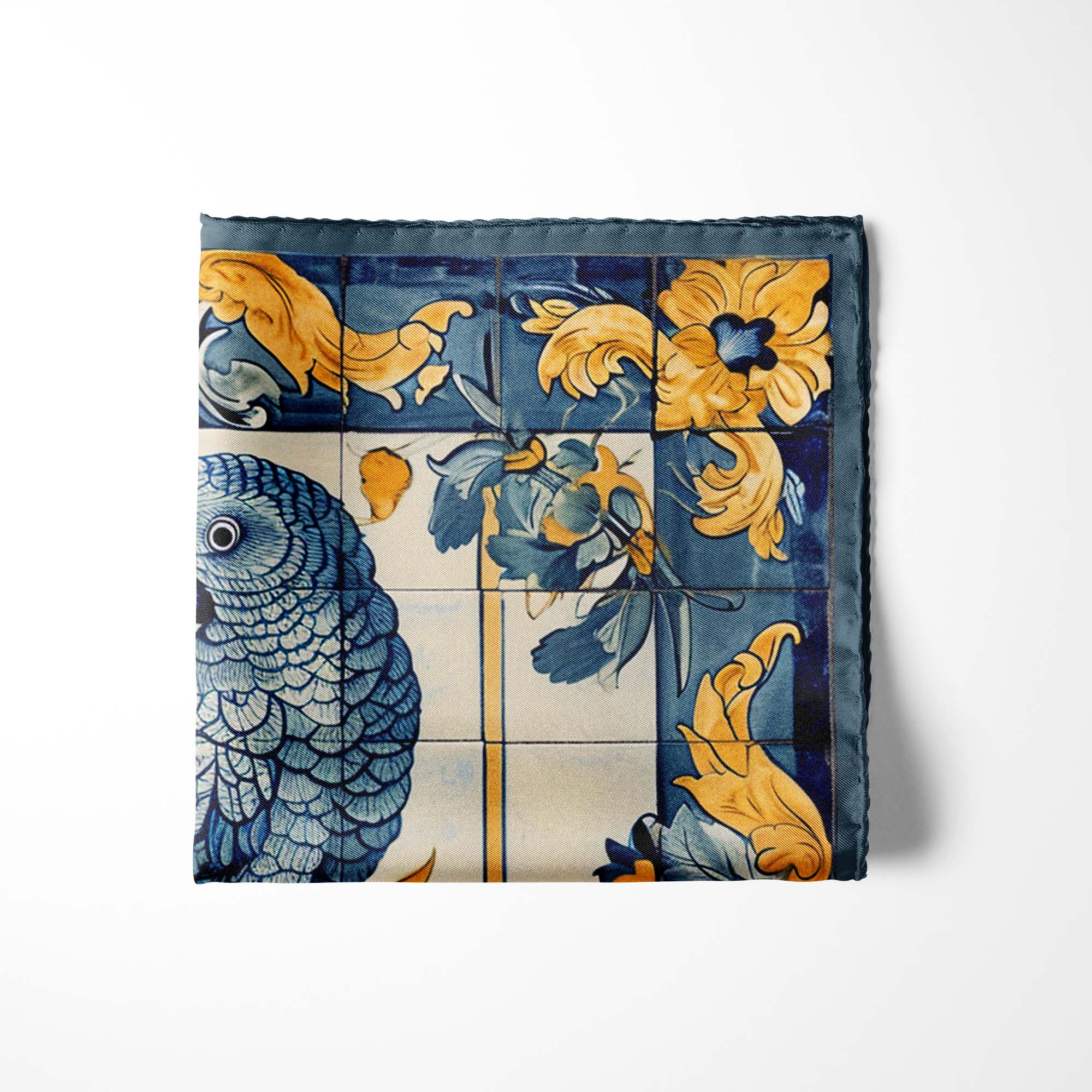 ALELUIA SILK POCKET SQUARE ALELUIA SILK POCKET SQUARE