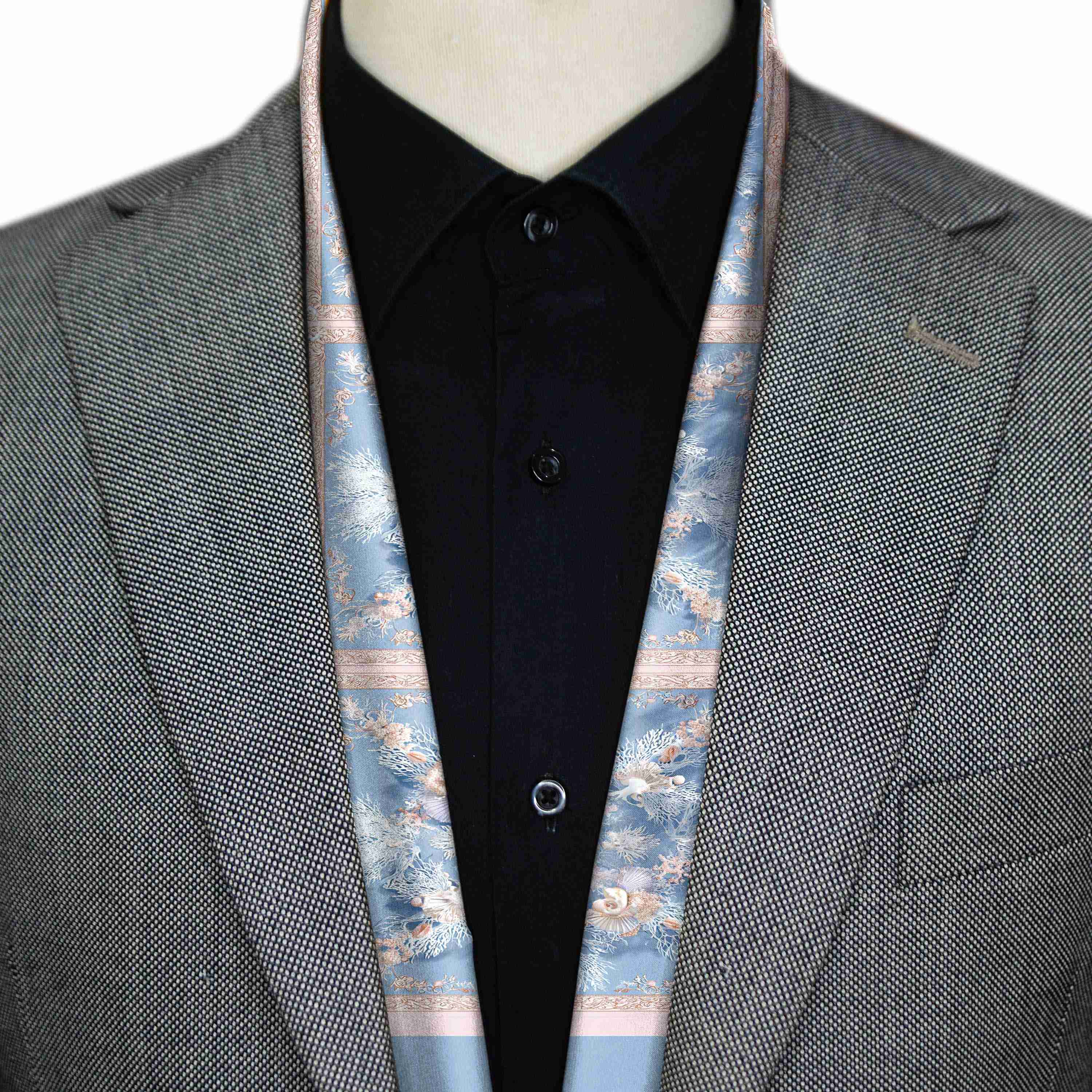 CORALIA MEN SCARF - PREMIUM COLLECTION CORALIA MEN SCARF - PREMIUM COLLECTION