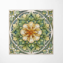 BOTANICAL EMBRACE SILK BANDANA