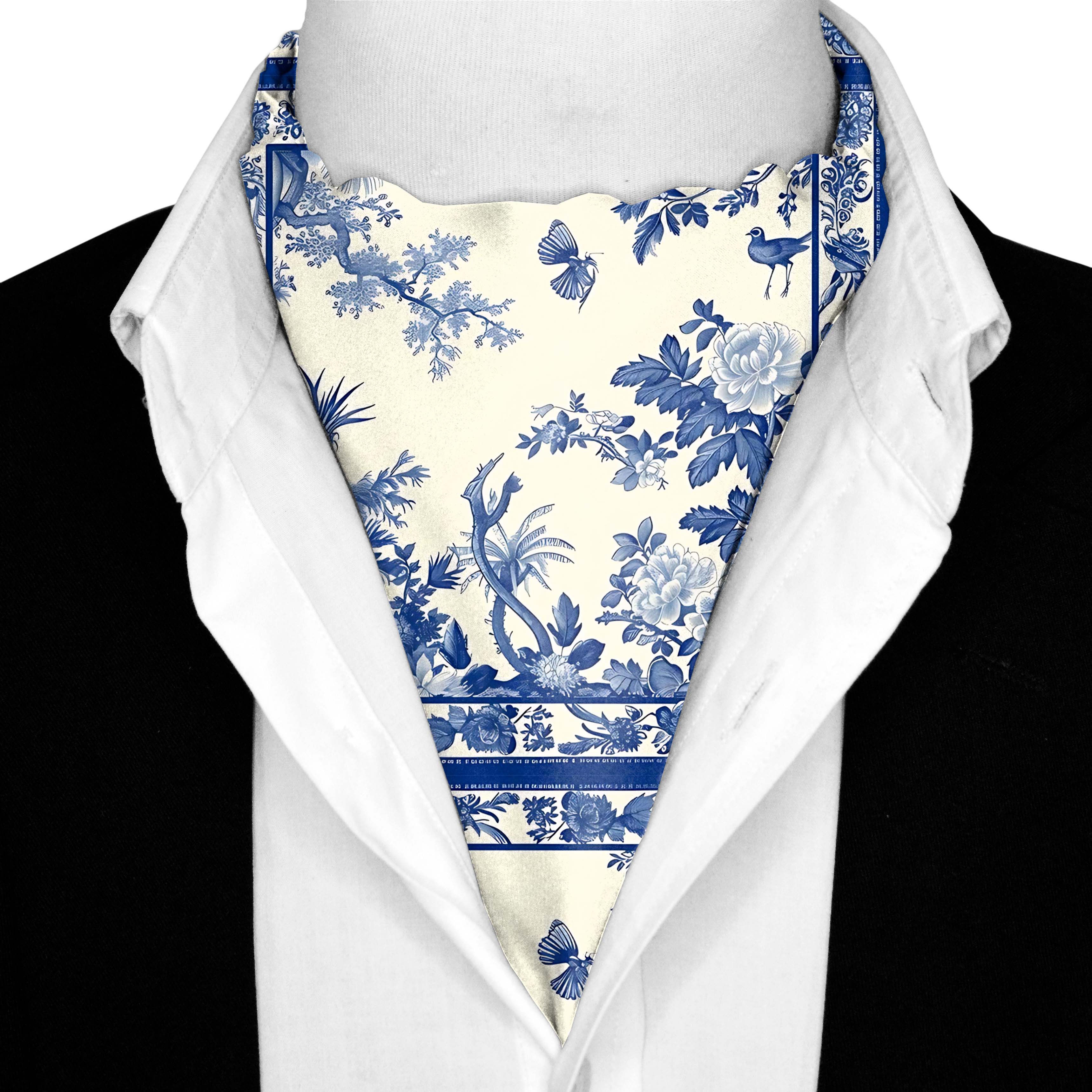 TRADITIONAL CHINESE SILK ASCOT AND POCKET SQUARE SET – PREMIUM COLLECTION TRADITIONAL CHINESE SILK ASCOT AND POCKET SQUARE SET – PREMIUM COLLECTION