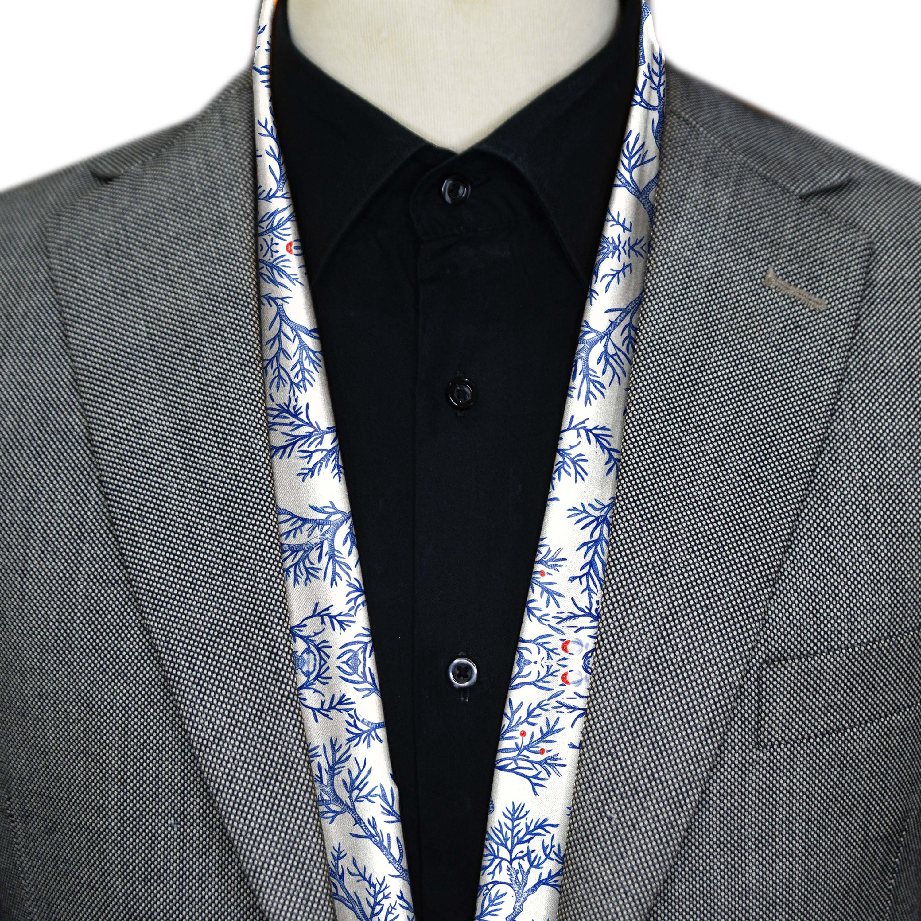 SNOWFLAKE TREE MEN SCARF - PREMIUM COLLECTION SNOWFLAKE TREE MEN SCARF - PREMIUM COLLECTION