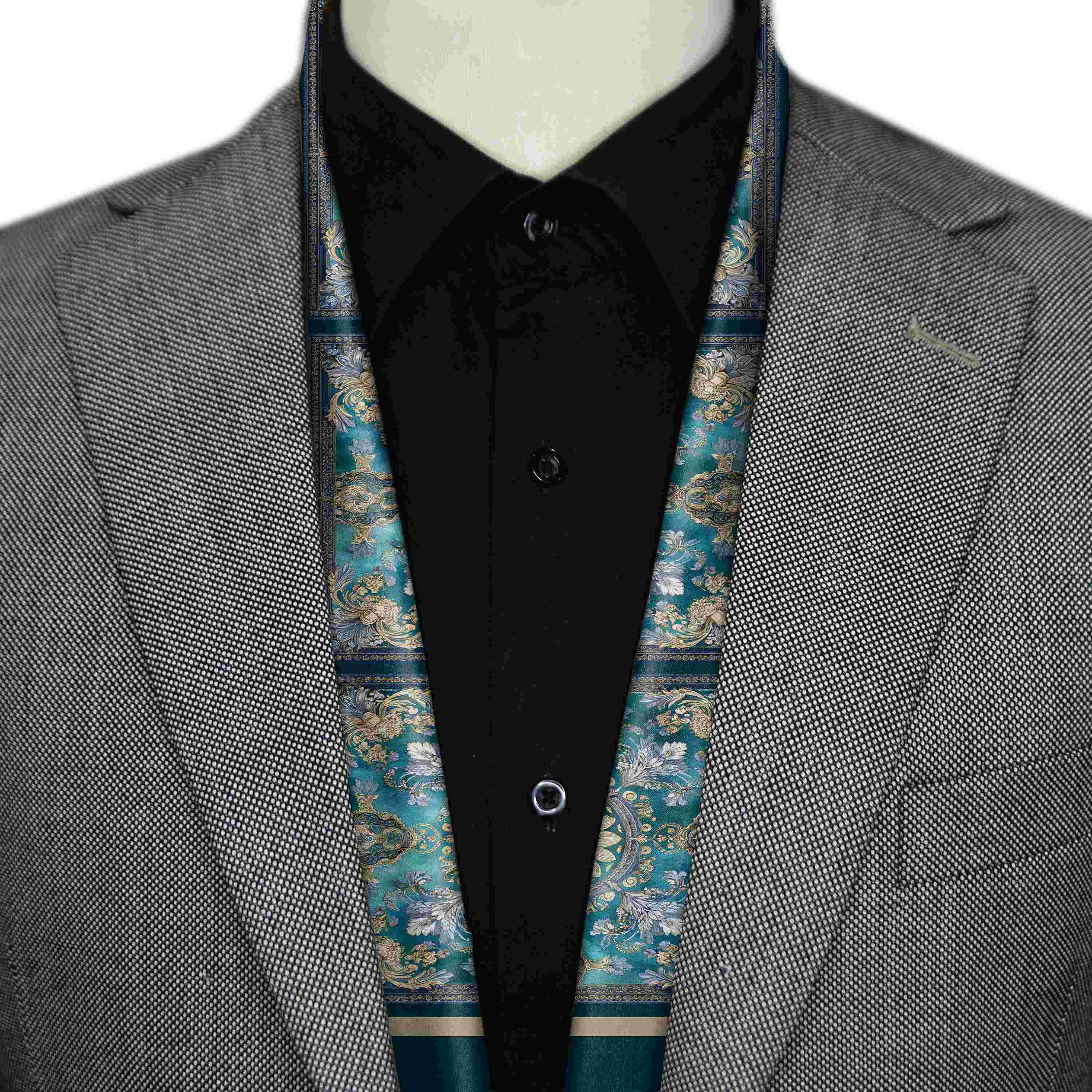 SORRENTO SILK MEN SCARF - PREMIUM COLLECTION SORRENTO SILK MEN SCARF - PREMIUM COLLECTION