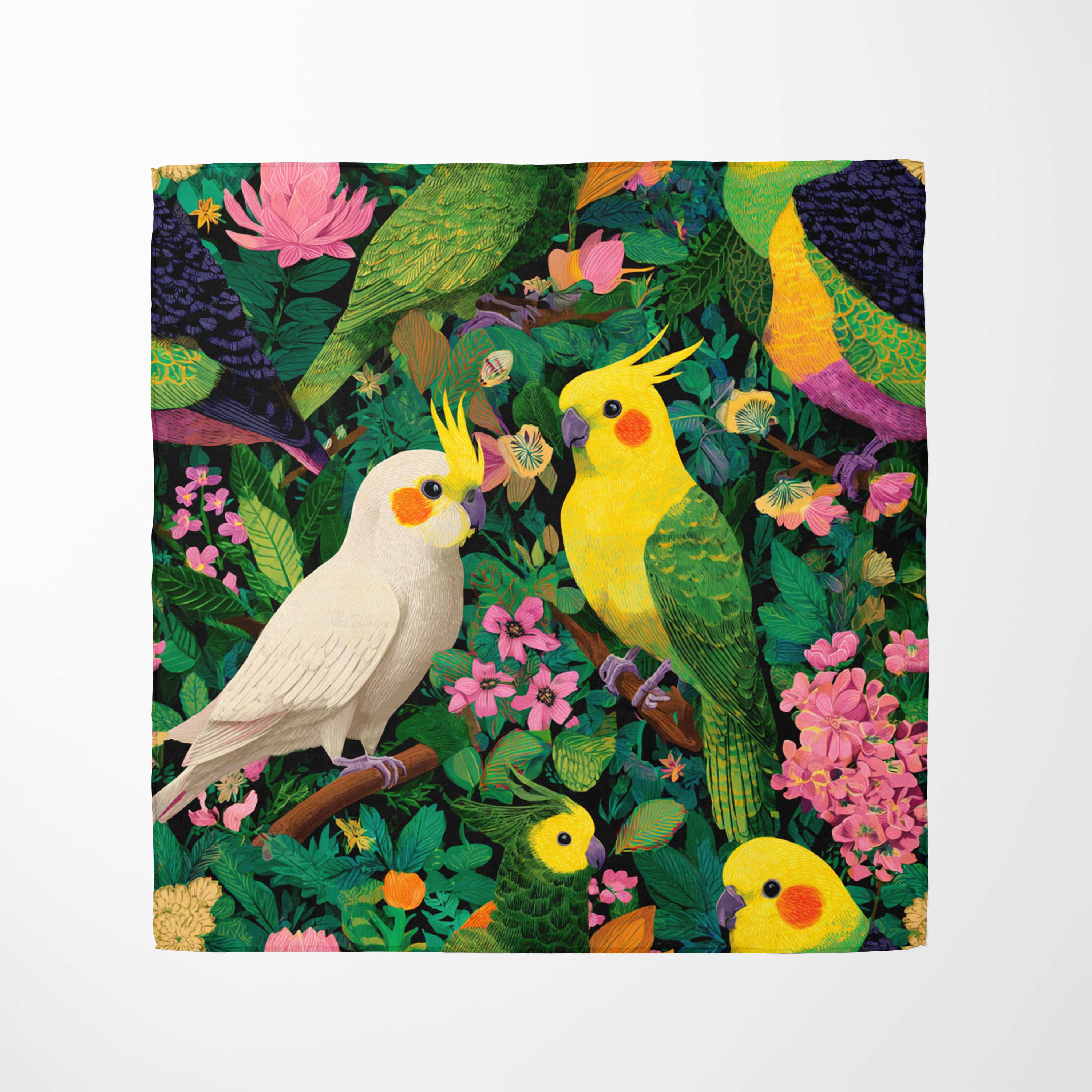 TROPICAL CHORUS NECK SCARF TROPICAL CHORUS NECK SCARF
