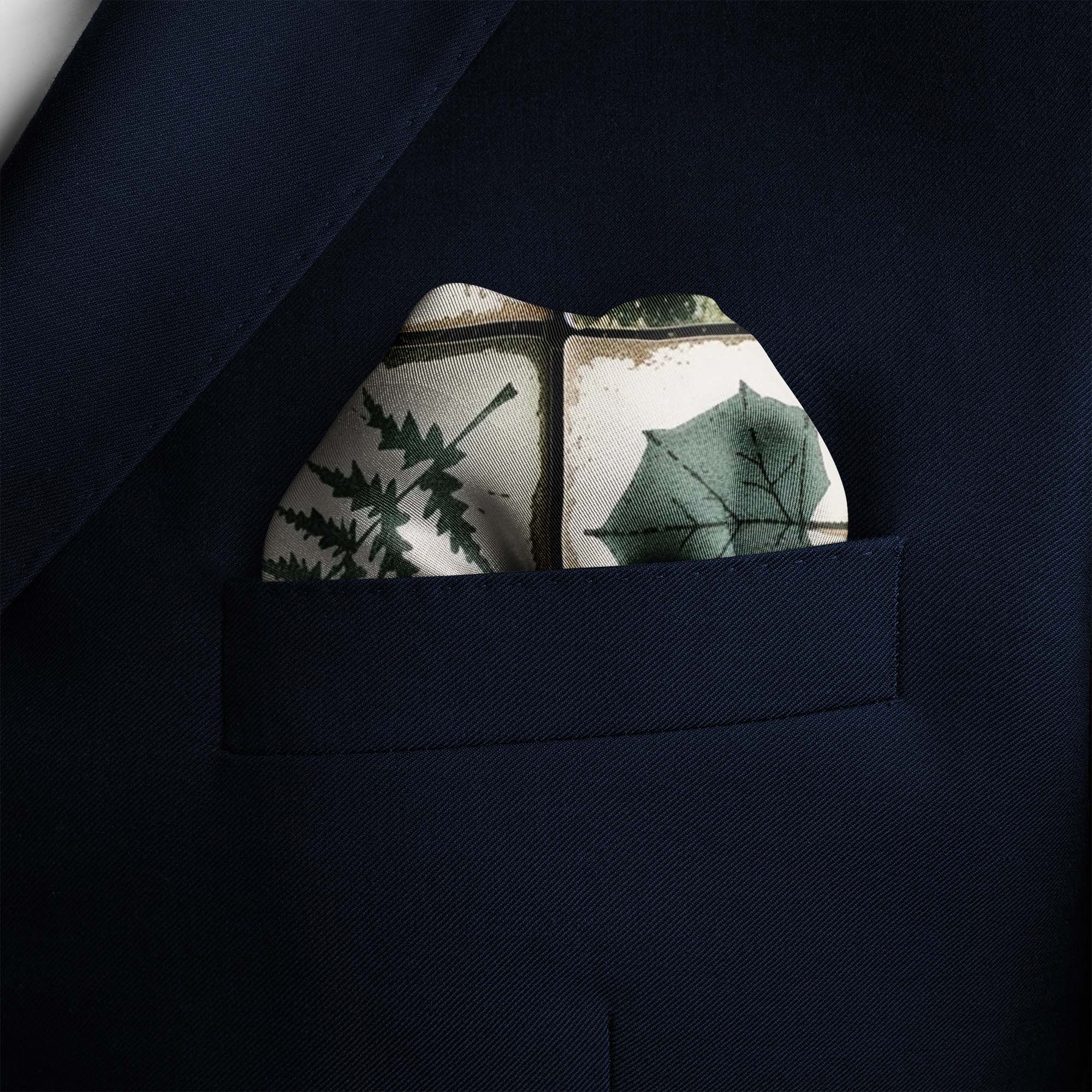 SIDRONS SILK POCKET SQUARE SIDRONS SILK POCKET SQUARE