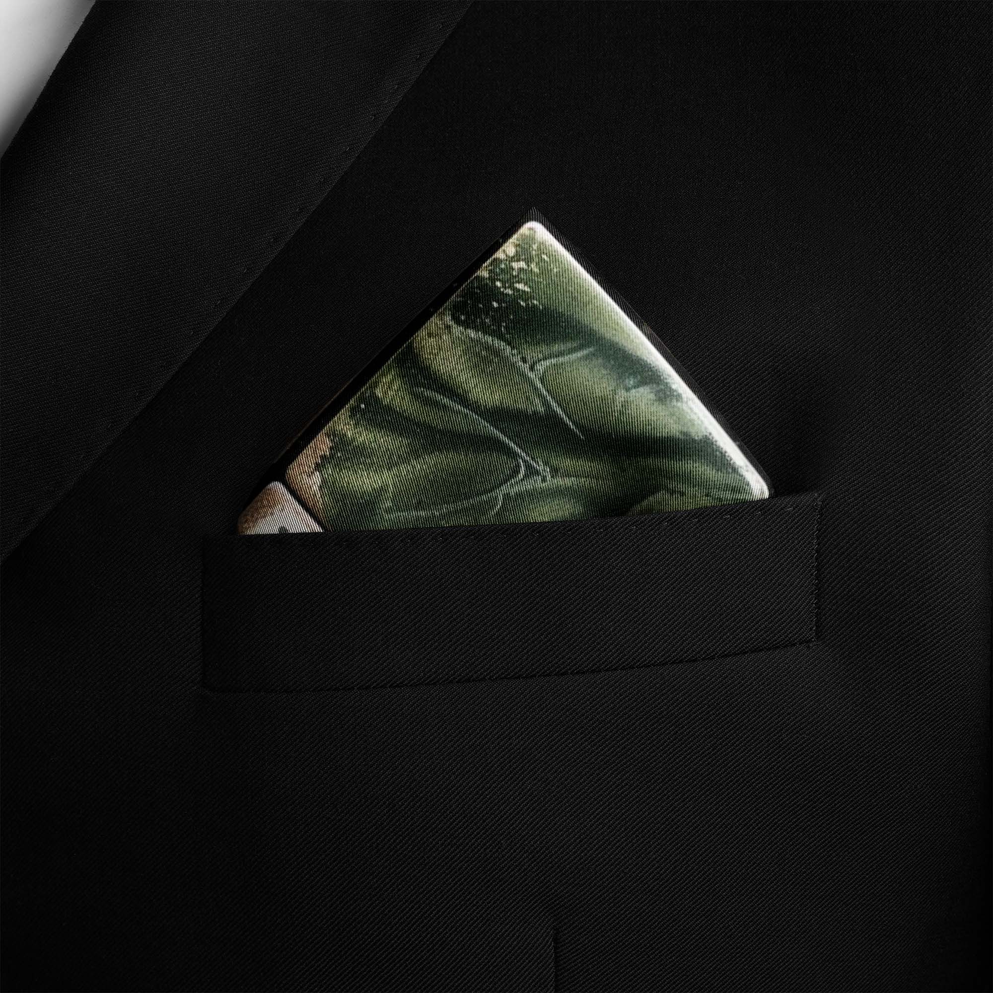SIDRONS SILK POCKET SQUARE SIDRONS SILK POCKET SQUARE