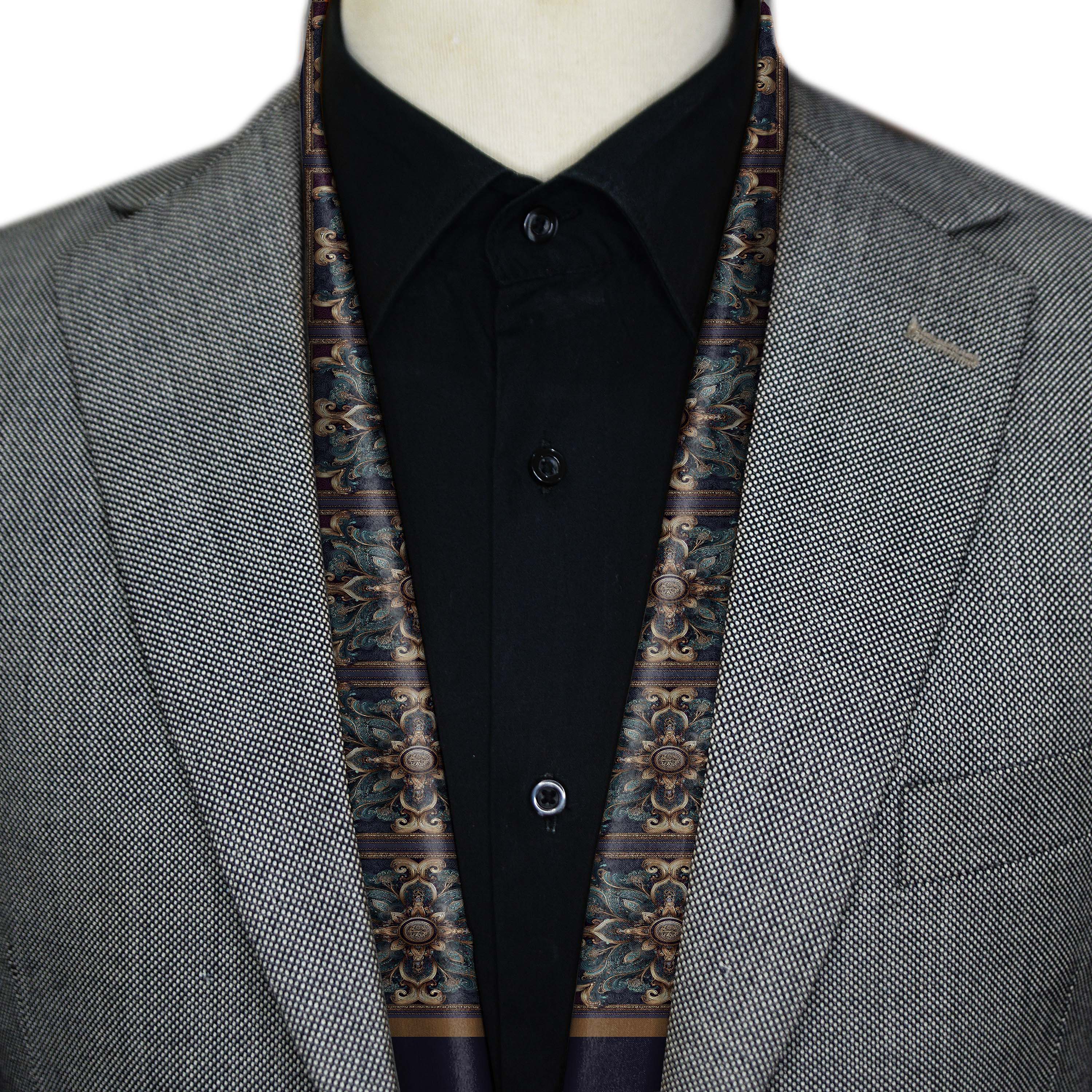 BARZIN MEN SCARF - PREMIUM COLLECTION BARZIN MEN SCARF - PREMIUM COLLECTION
