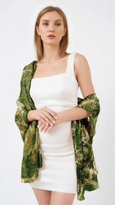 VERDURA SILK LONG LADIES SCARF