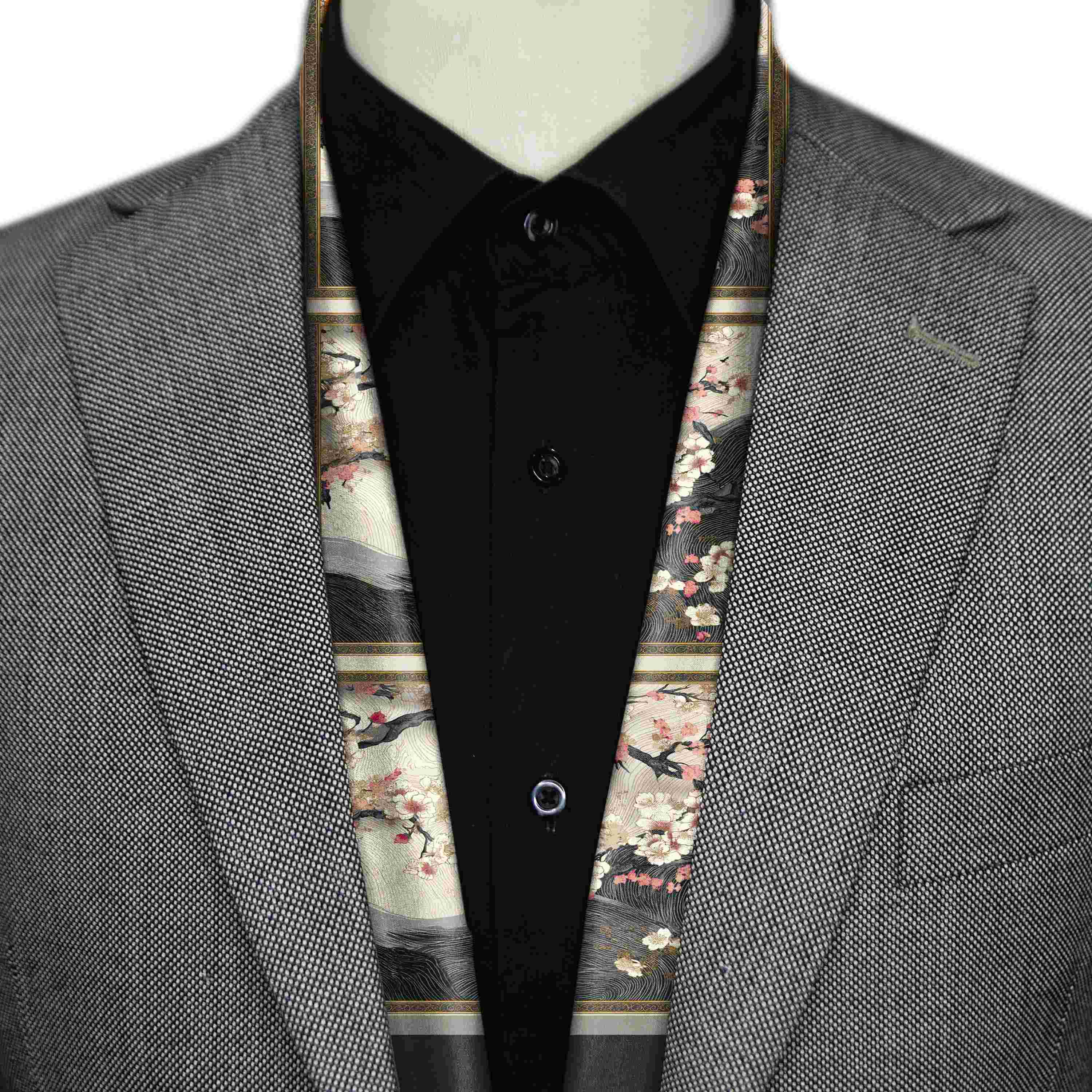 HANAMI MEN SCARF - PREMIUM COLLECTION HANAMI MEN SCARF - PREMIUM COLLECTION
