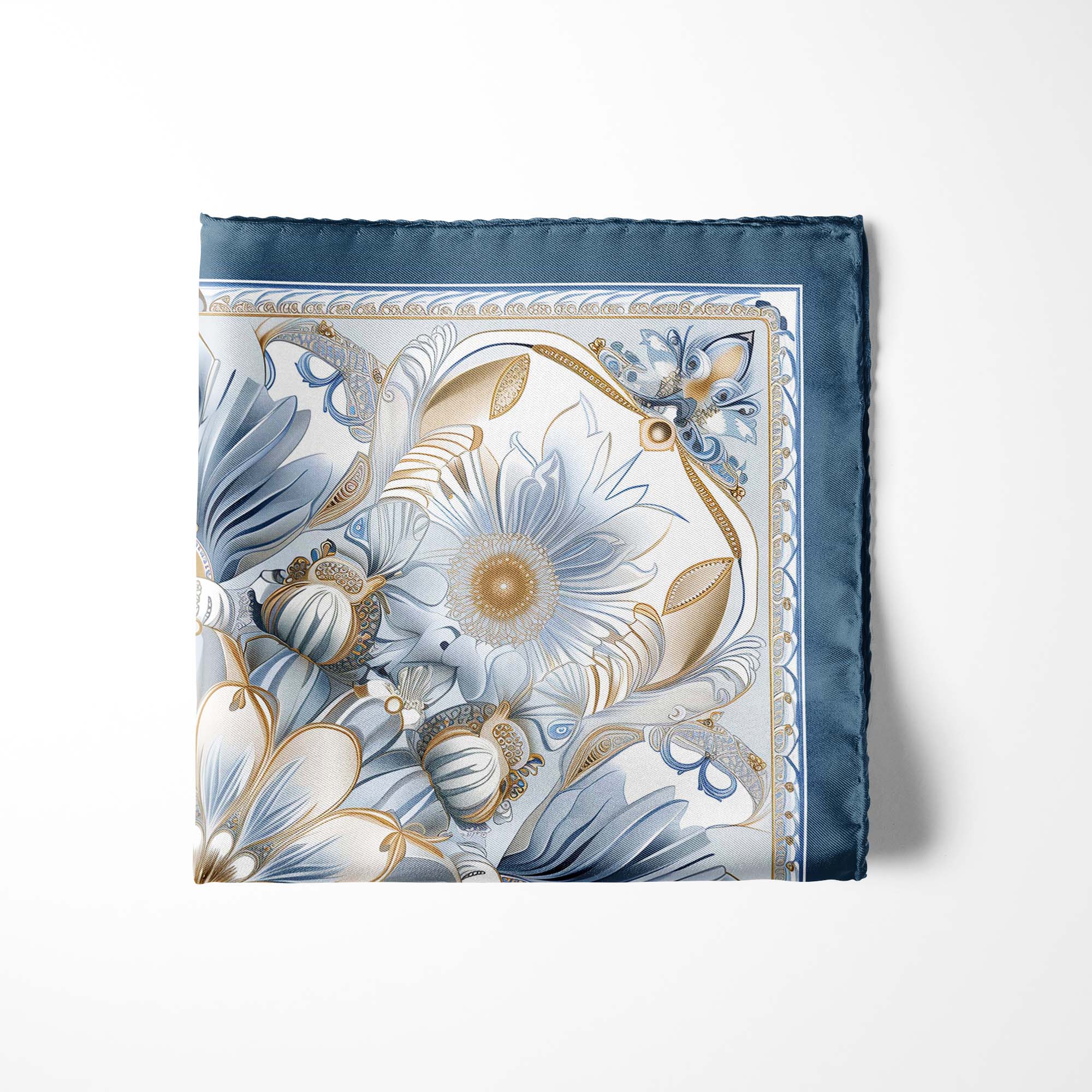 LUXURY ARABIC SILK POCKET SQUARE LUXURY ARABIC SILK POCKET SQUARE