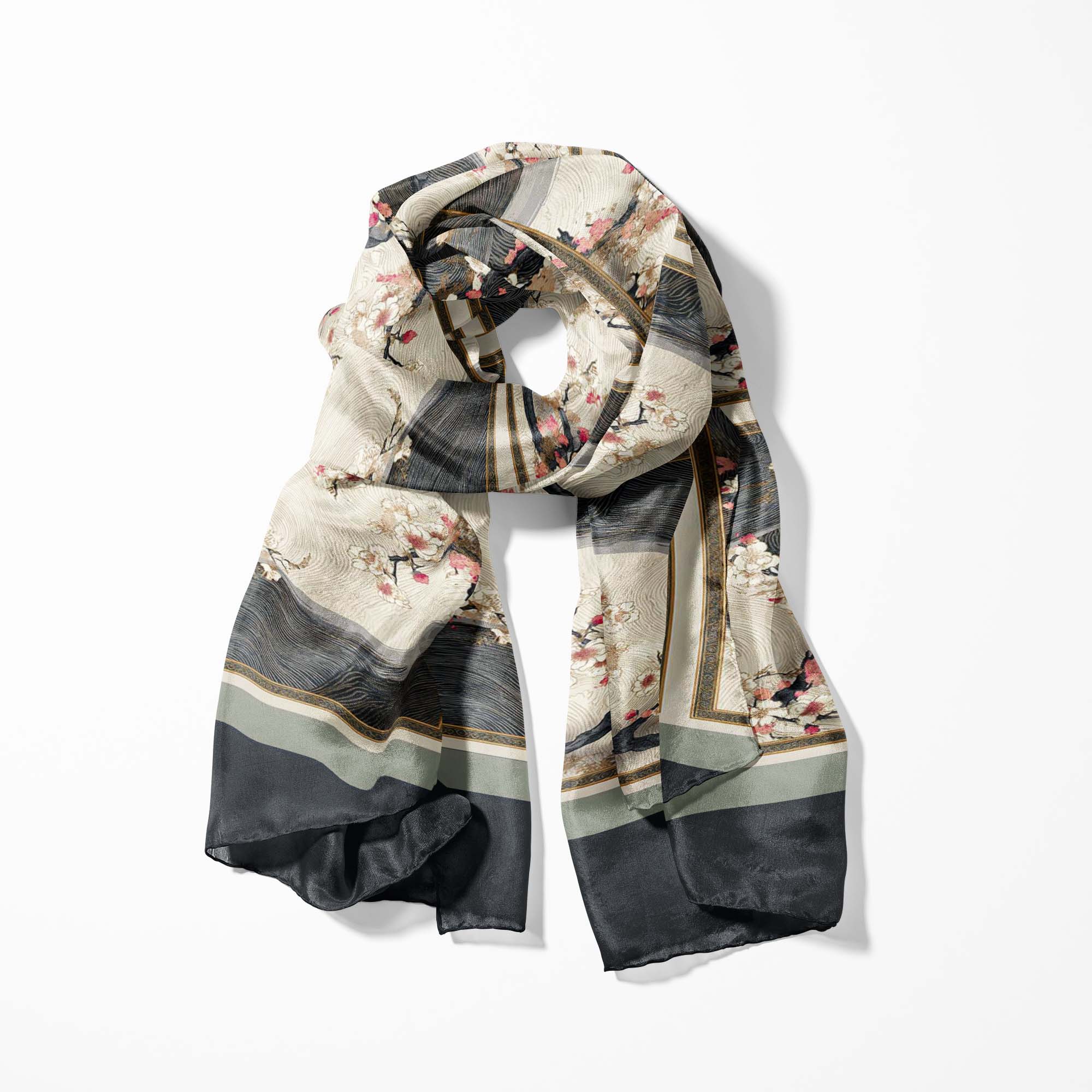 HANAMI MEN SCARF AND POCKET SQUARE SET – PREMIUM COLLECTION HANAMI MEN SCARF AND POCKET SQUARE SET – PREMIUM COLLECTION