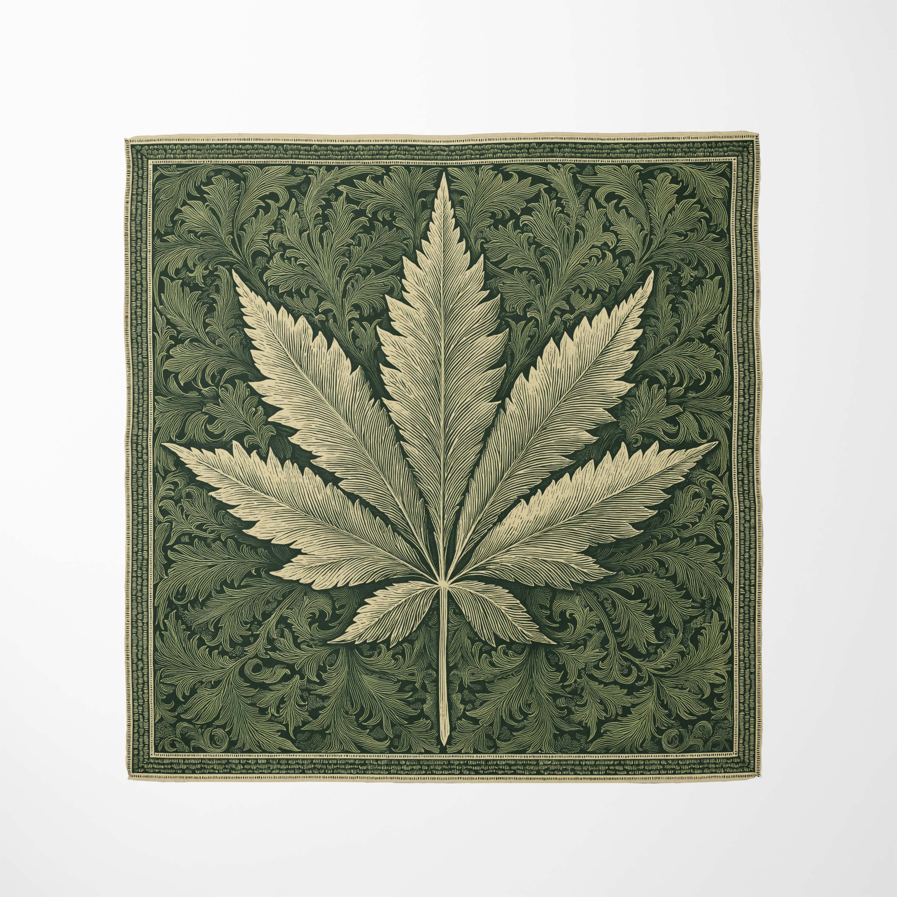 VERDANT SILK BANDANA VERDANT SILK BANDANA