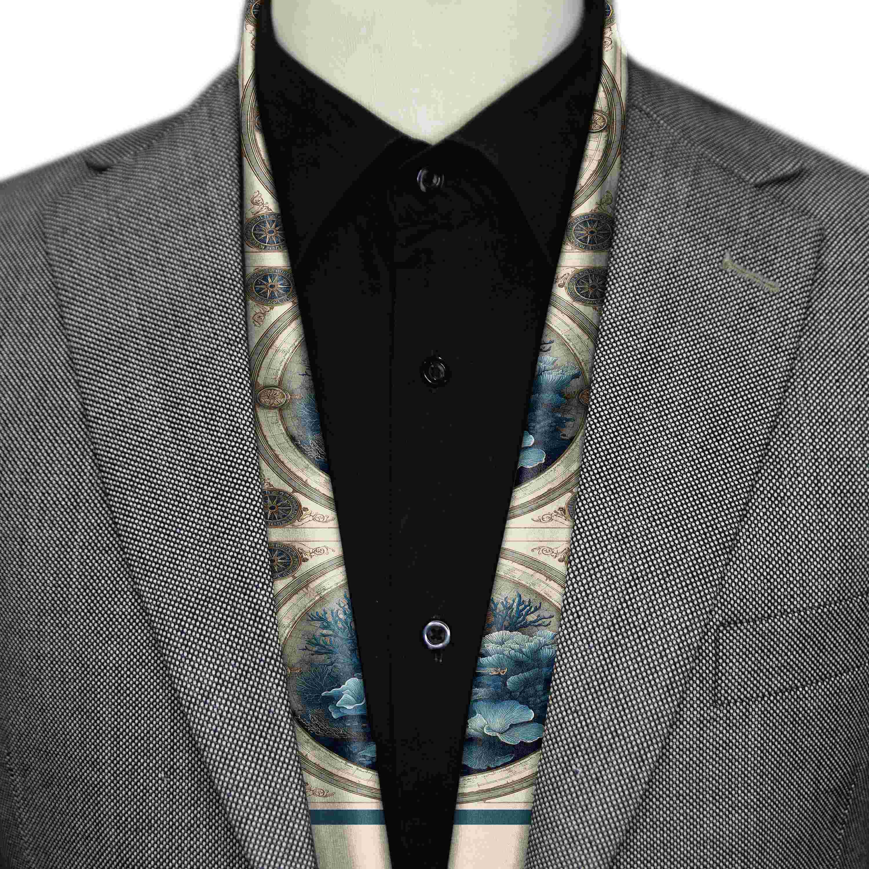 CORALIS MEN SCARF - PREMIUM COLLECTION CORALIS MEN SCARF - PREMIUM COLLECTION