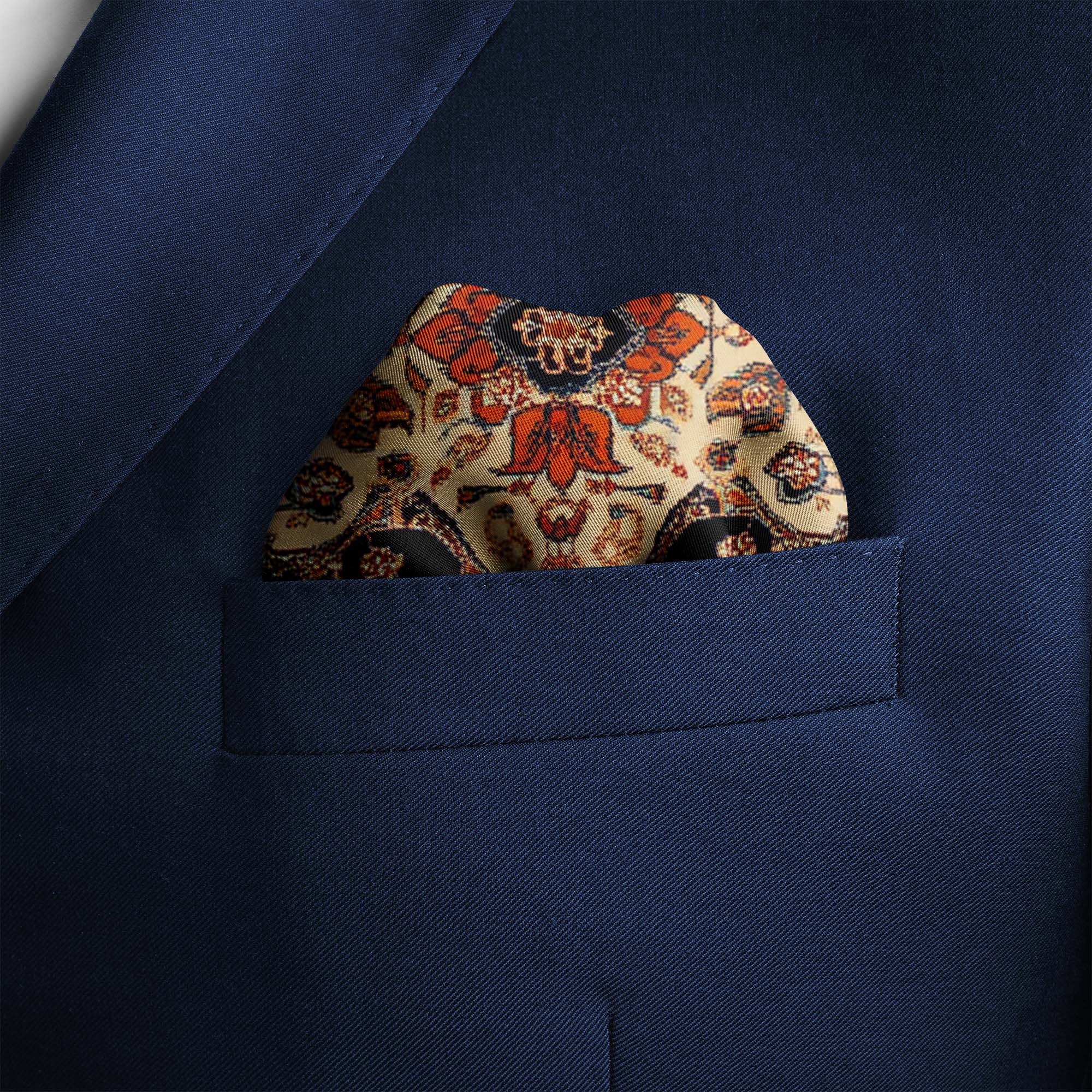 MAHINDRA SILK POCKET SQUARE MAHINDRA SILK POCKET SQUARE
