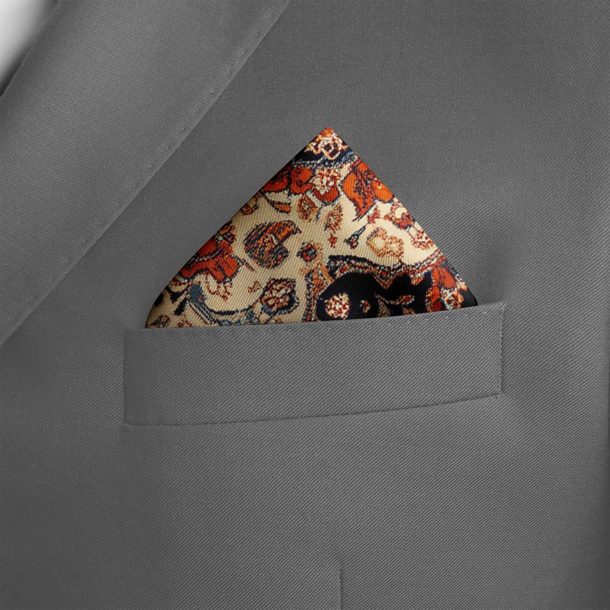 MAHINDRA SILK POCKET SQUARE MAHINDRA SILK POCKET SQUARE