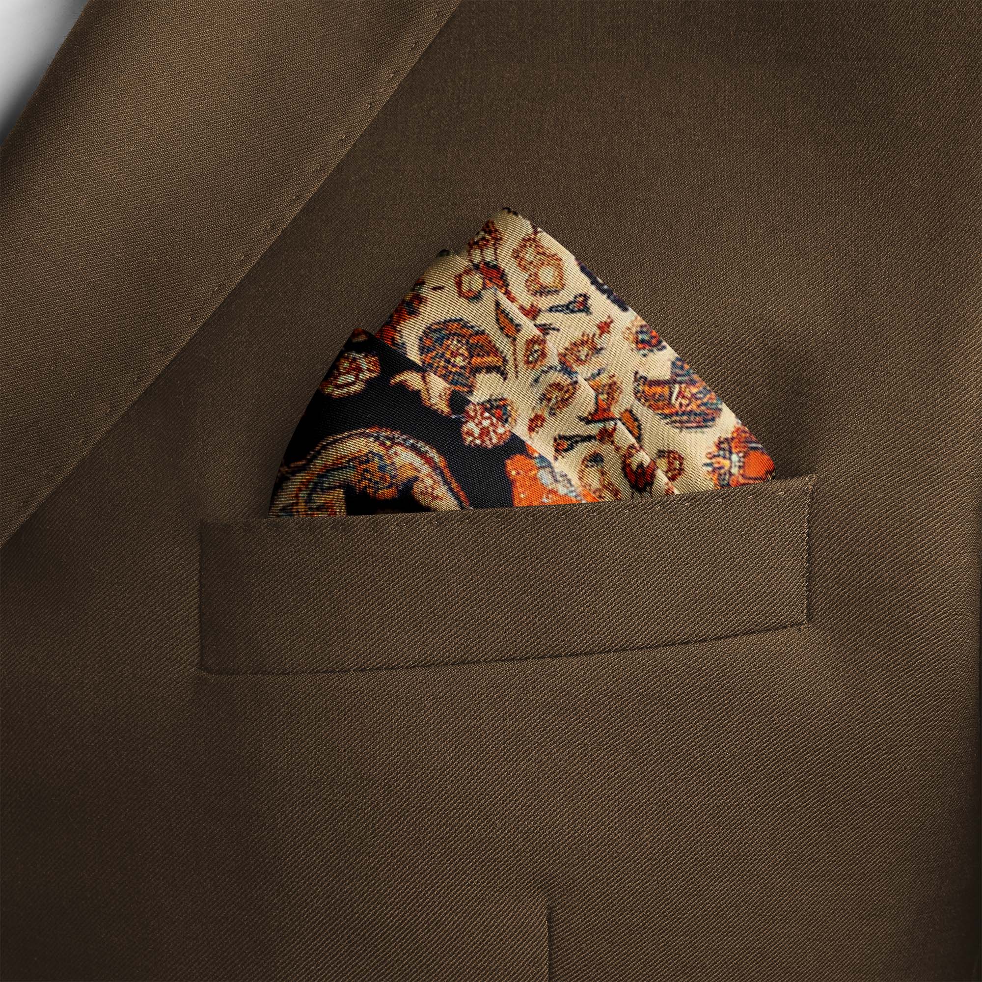MAHINDRA SILK POCKET SQUARE MAHINDRA SILK POCKET SQUARE