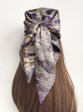 MONARCH SILK HEAD SCARF