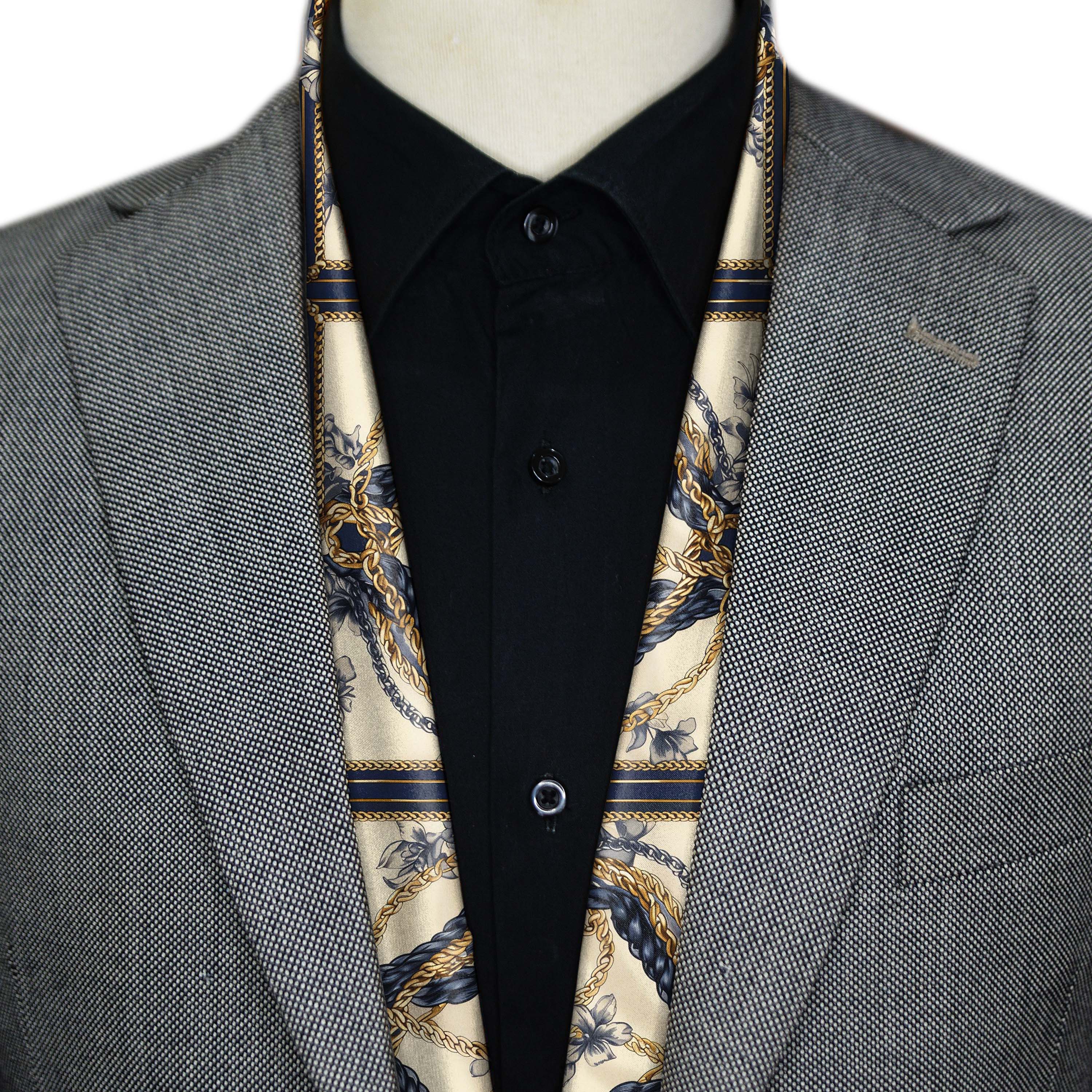 NEW BELT CHAIN MEN SCARF - PREMIUM COLLECTION NEW BELT CHAIN MEN SCARF - PREMIUM COLLECTION