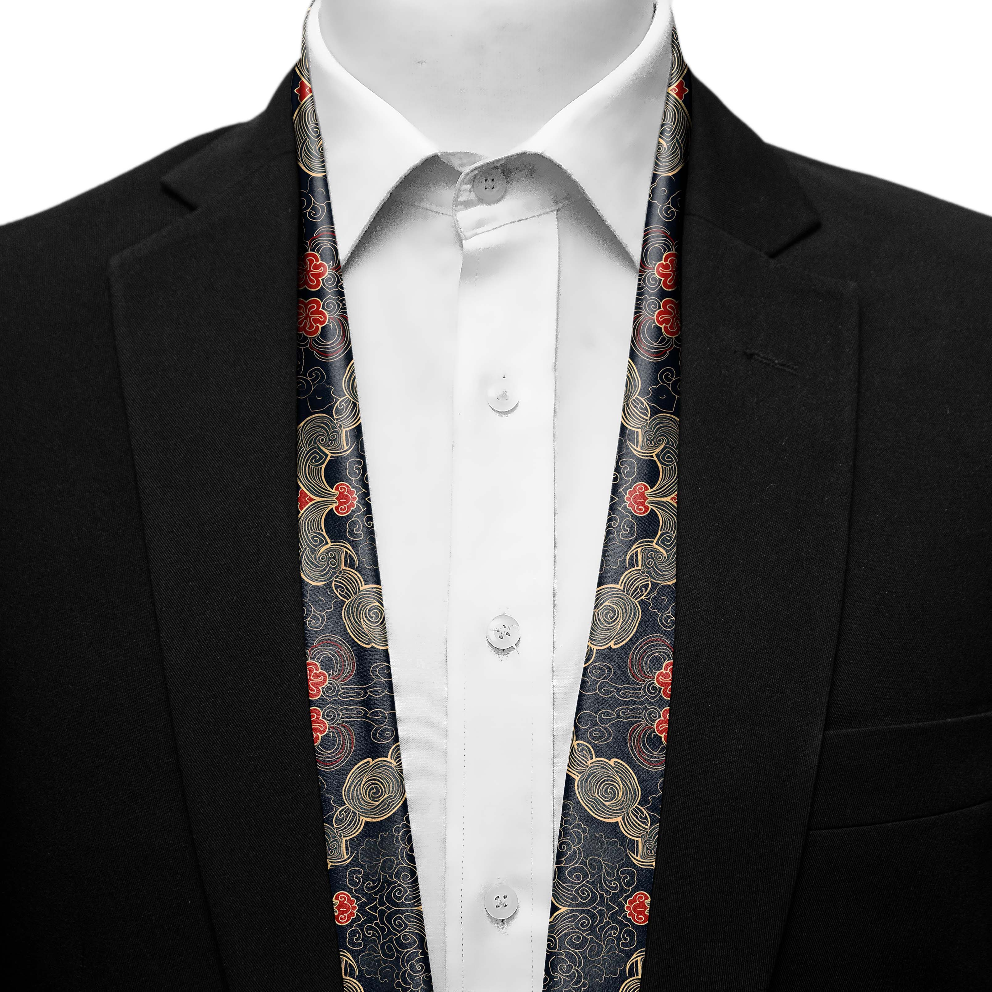 ABSTRACT IKAT MEN SCARF - PREMIUM COLLECTION ABSTRACT IKAT MEN SCARF - PREMIUM COLLECTION