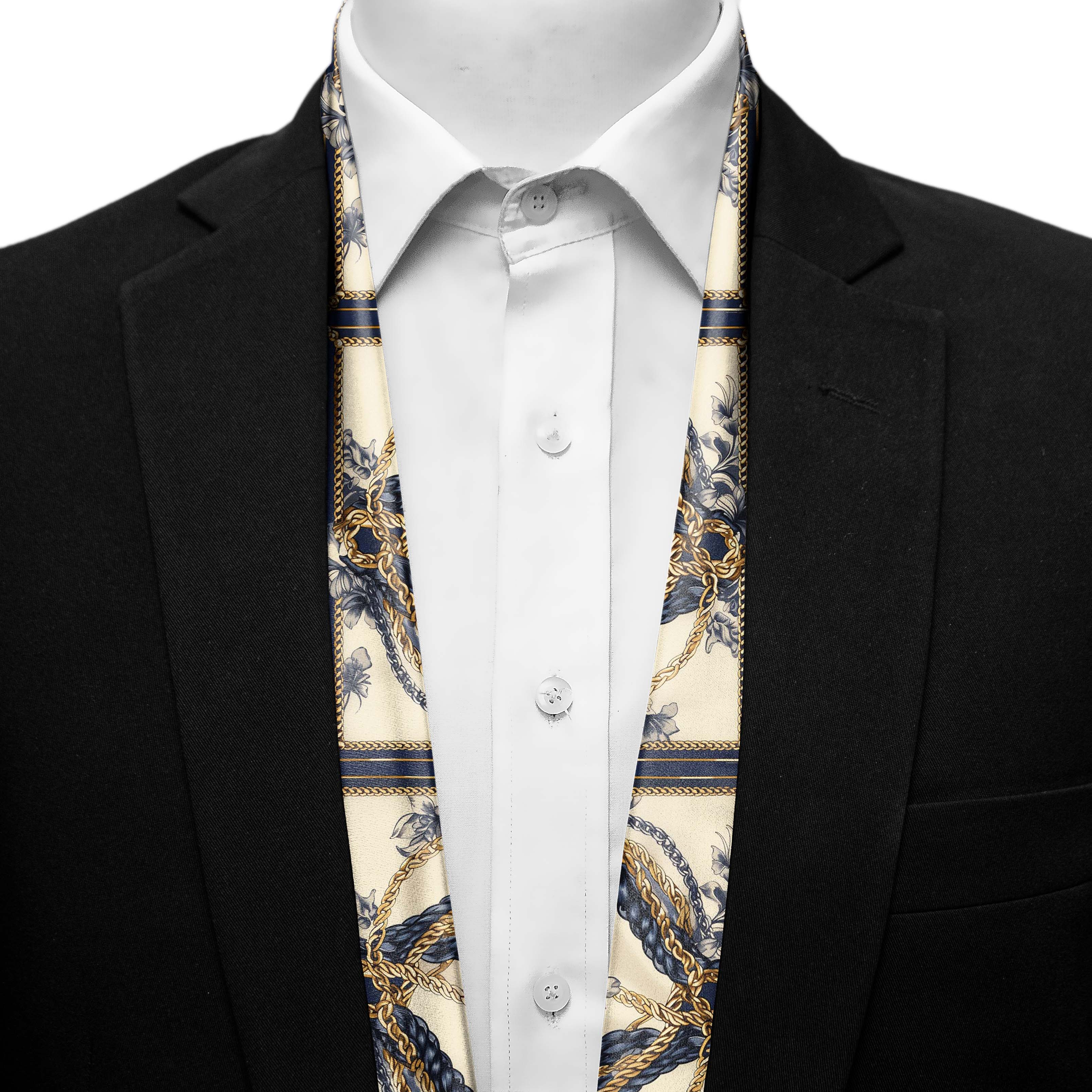 NEW BELT CHAIN MEN SCARF - PREMIUM COLLECTION NEW BELT CHAIN MEN SCARF - PREMIUM COLLECTION