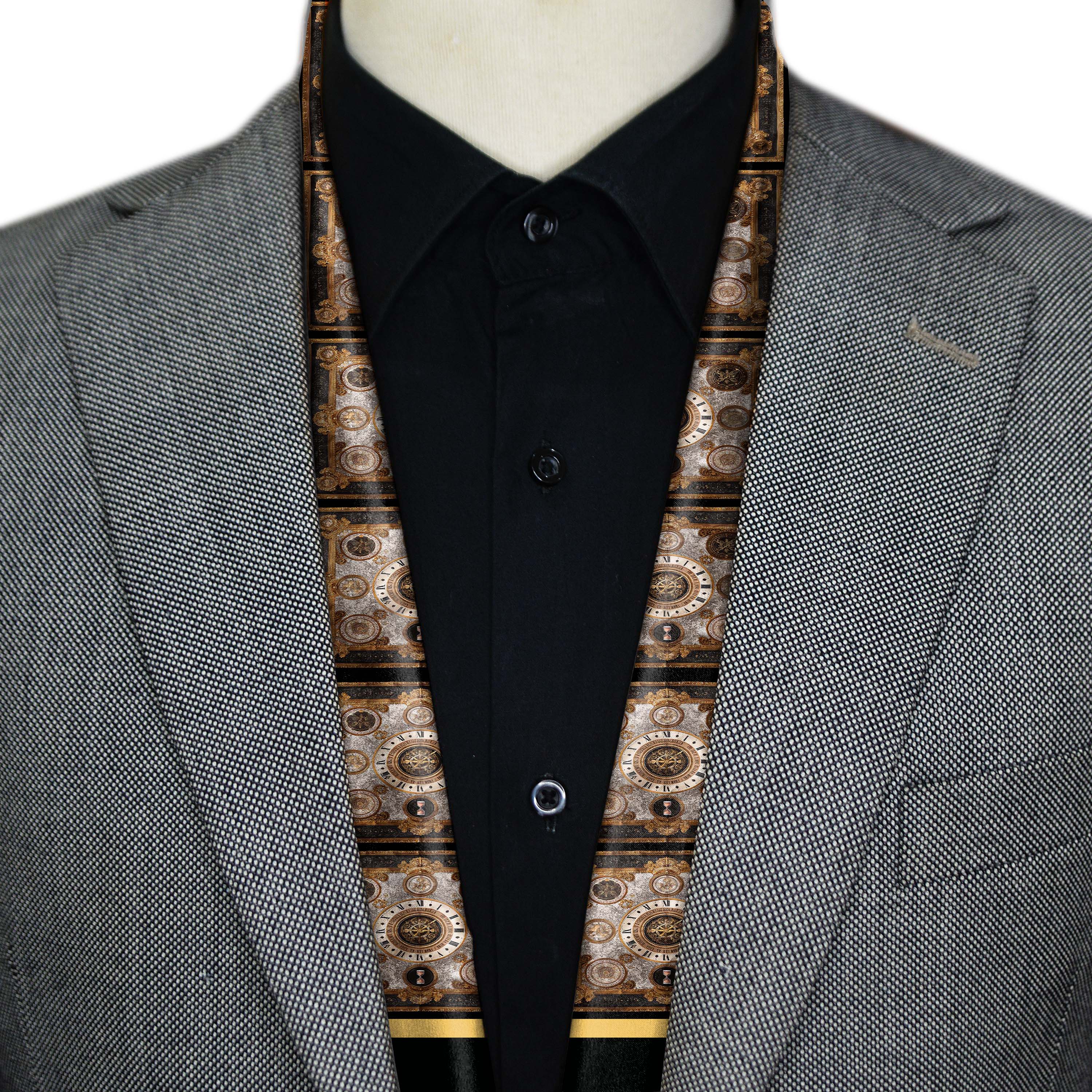 CHRONOS MEN SCARF - PREMIUM COLLECTION CHRONOS MEN SCARF - PREMIUM COLLECTION