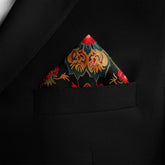 SAFAVIEH HERITAGE SILK POCKET SQUARE