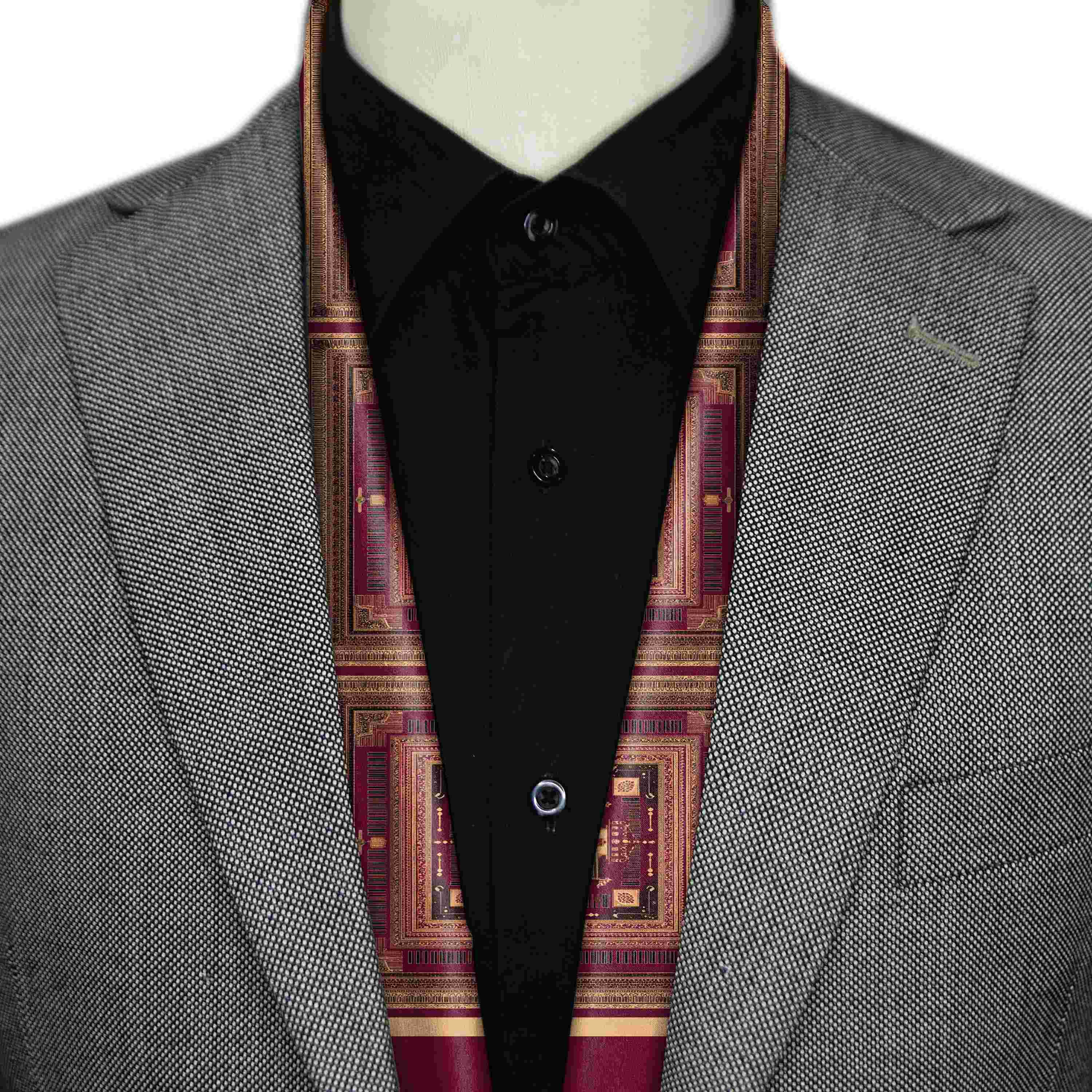 MANDALA FORT MEN SCARF - PREMIUM COLLECTION MANDALA FORT MEN SCARF - PREMIUM COLLECTION