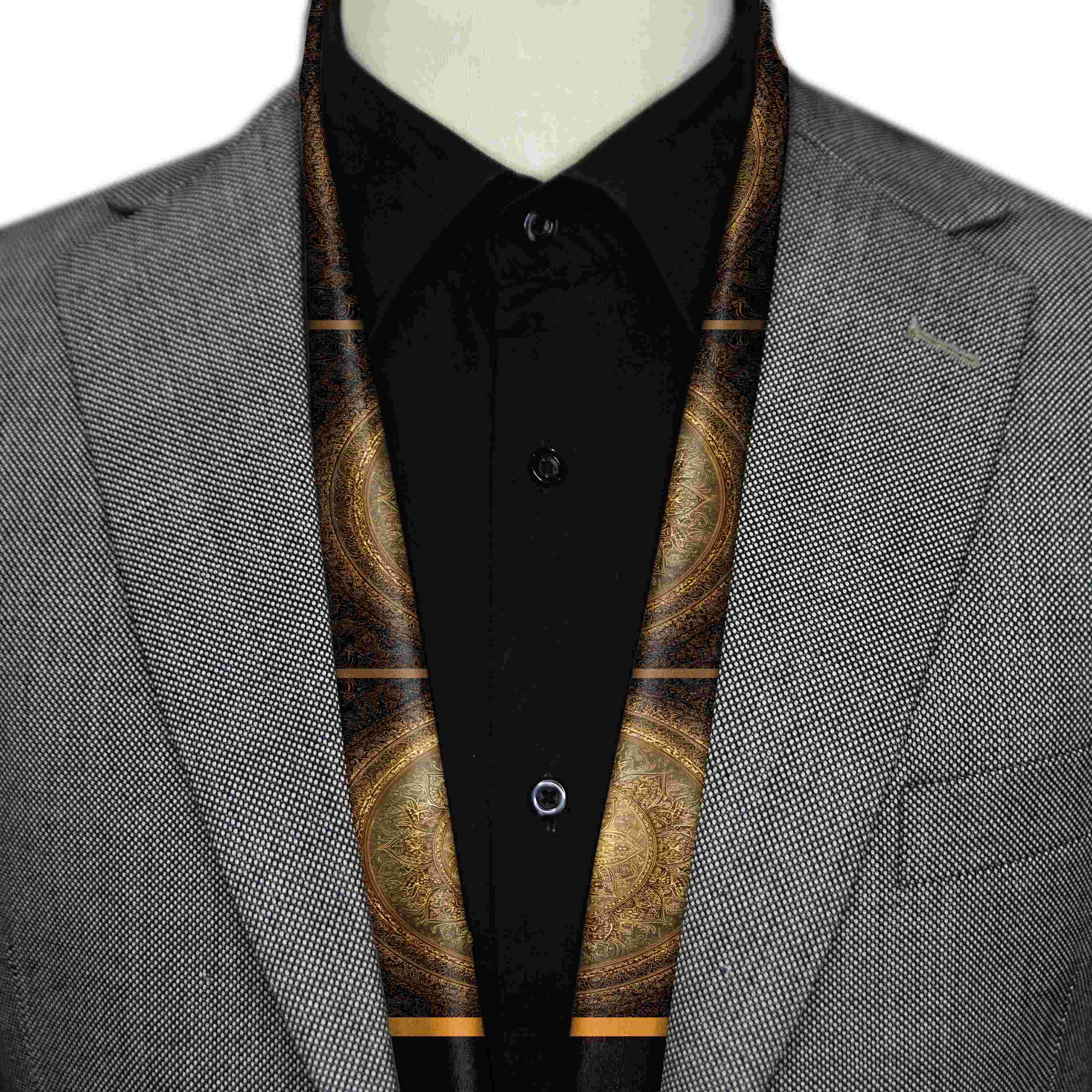 ZENITH SILK MEN SCARF - PREMIUM COLLECTION ZENITH SILK MEN SCARF - PREMIUM COLLECTION