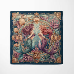ART NOUVEAU SILK BANDANA