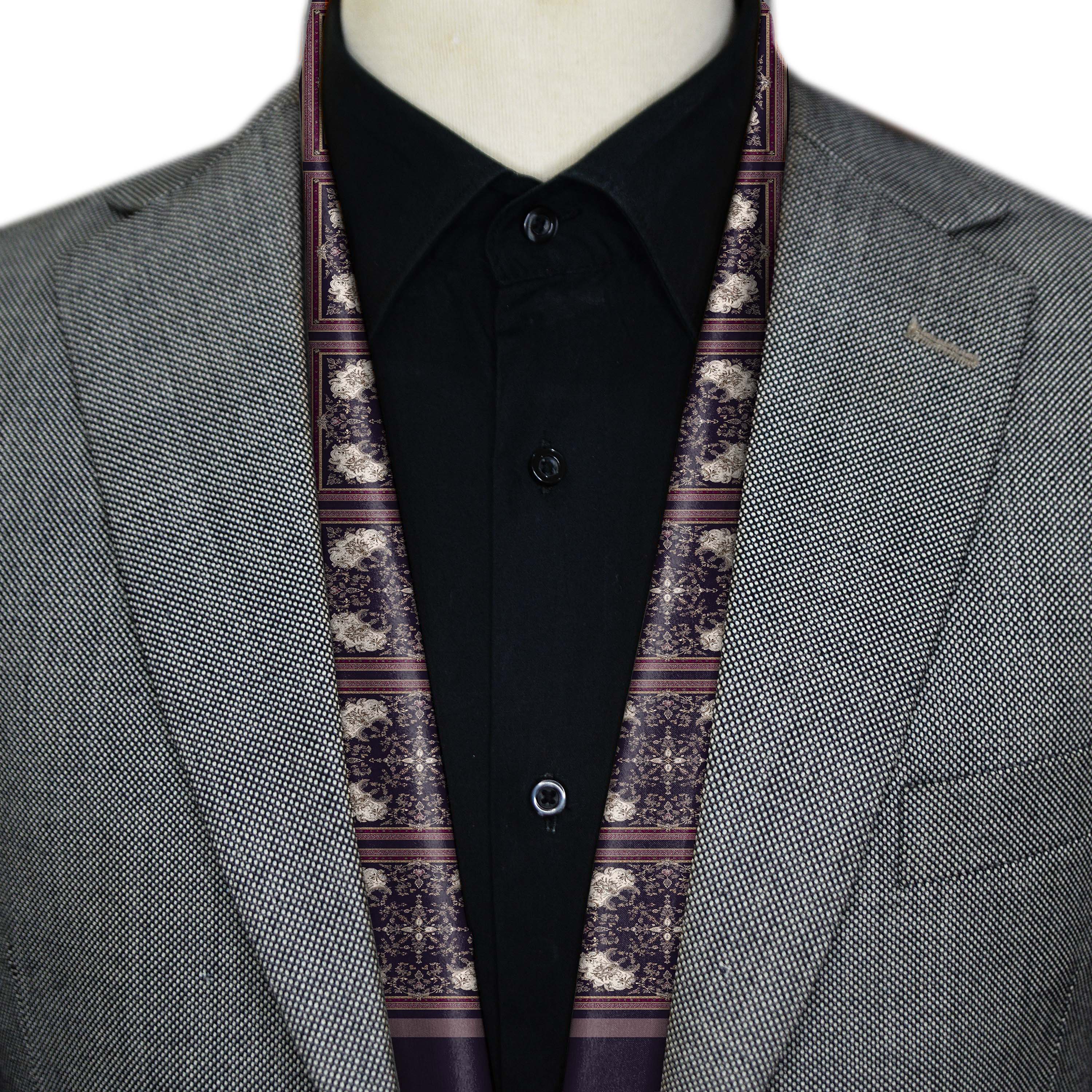 NOCTURNE MEN SCARF - PREMIUM COLLECTION NOCTURNE MEN SCARF - PREMIUM COLLECTION