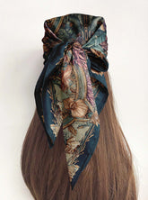 ART NOUVEAU SILK HEAD SCARF