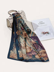 ART NOUVEAU SILK HEAD SCARF