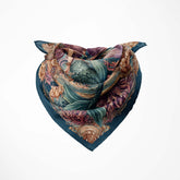 ART NOUVEAU SILK BANDANA