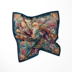 ART NOUVEAU SILK BANDANA