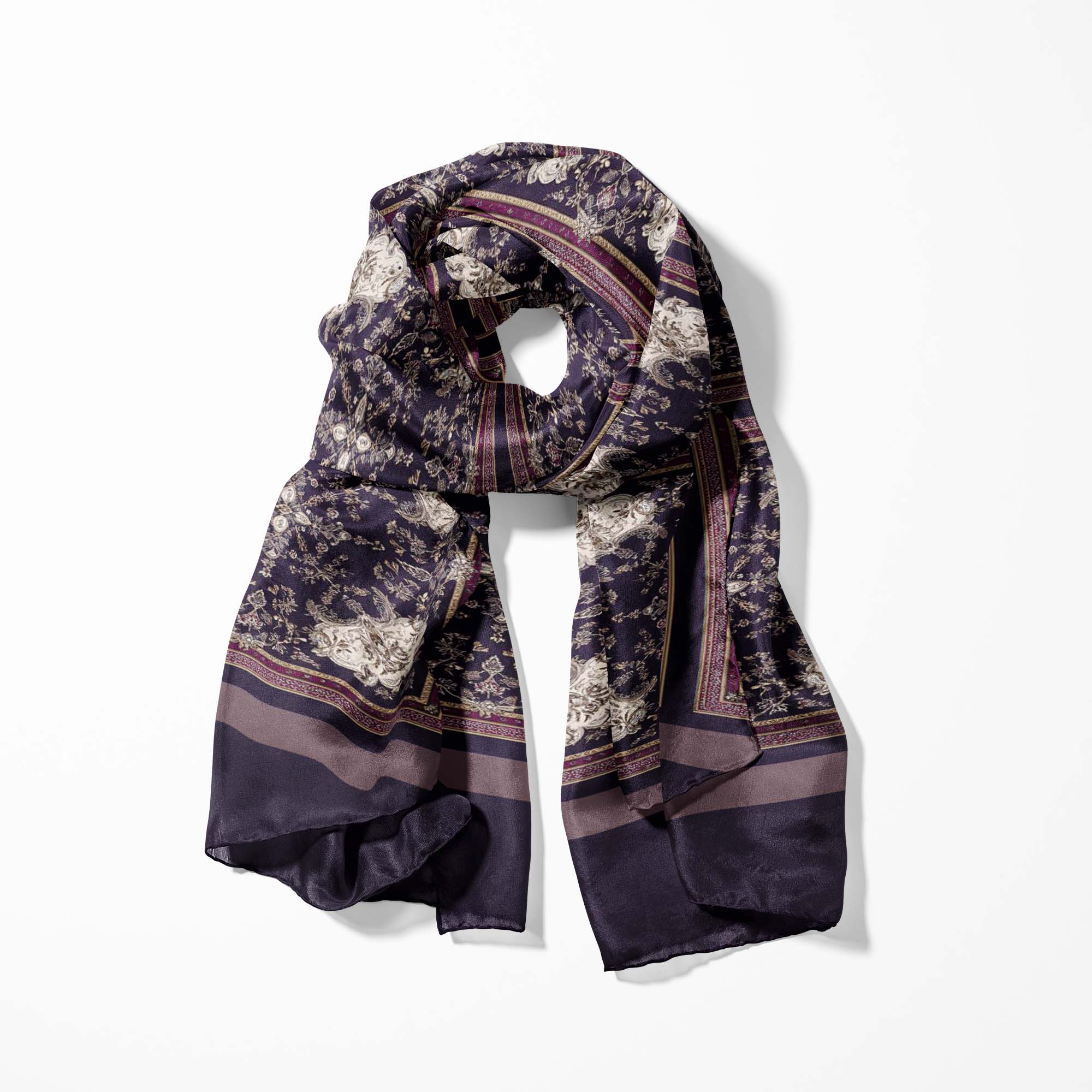NOCTURNE MEN SCARF AND POCKET SQUARE SET – PREMIUM COLLECTION NOCTURNE MEN SCARF AND POCKET SQUARE SET – PREMIUM COLLECTION