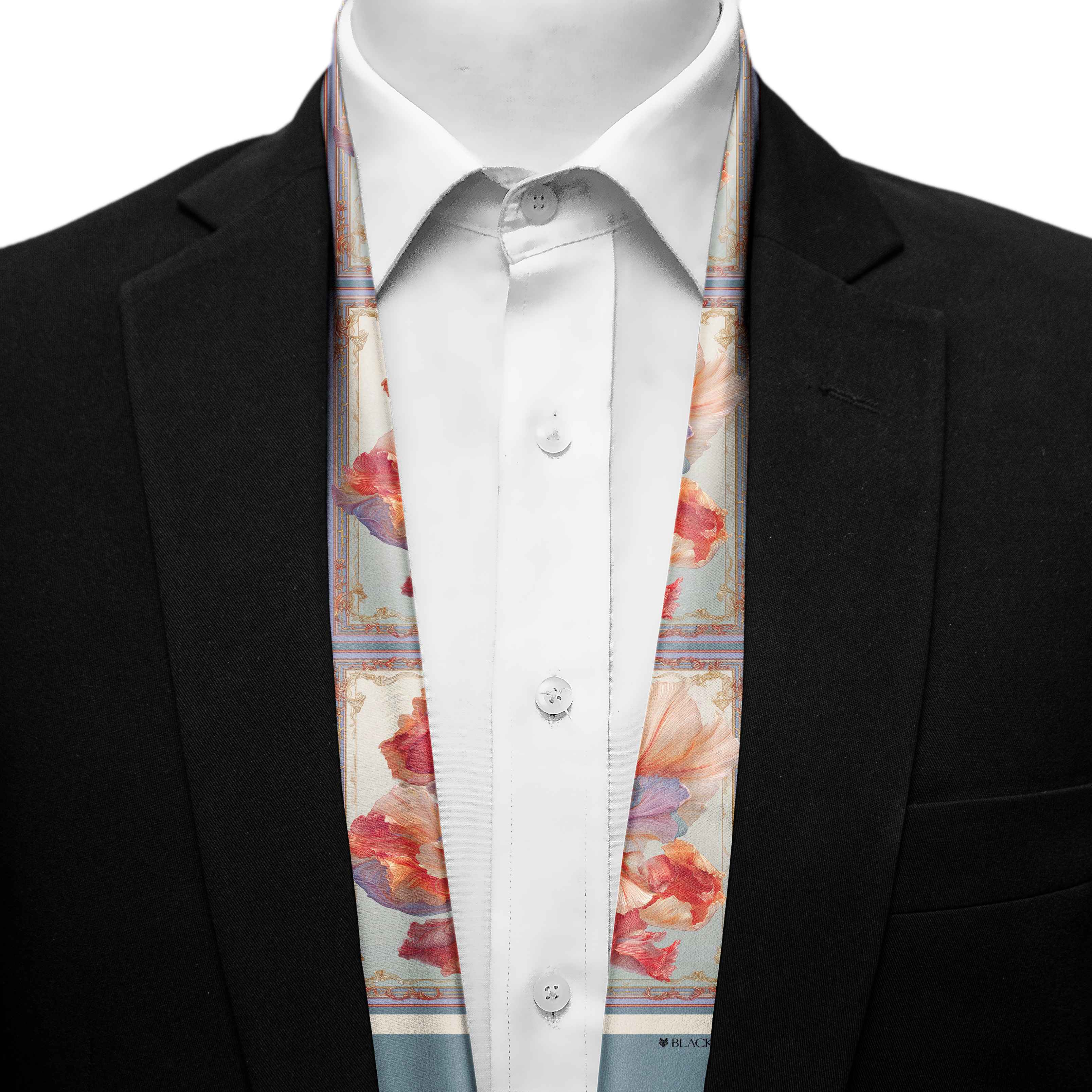 BLOSSOM MEN SCARF - PREMIUM COLLECTION BLOSSOM MEN SCARF - PREMIUM COLLECTION