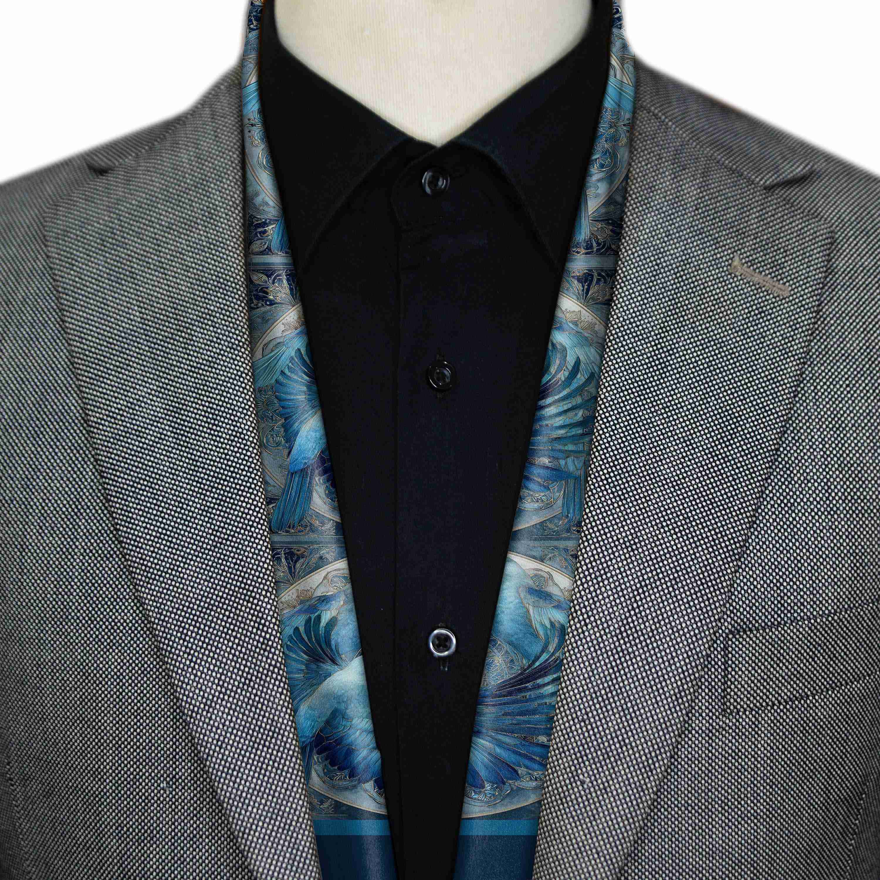 CELESTE MEN SCARF - PREMIUM COLLECTION CELESTE MEN SCARF - PREMIUM COLLECTION