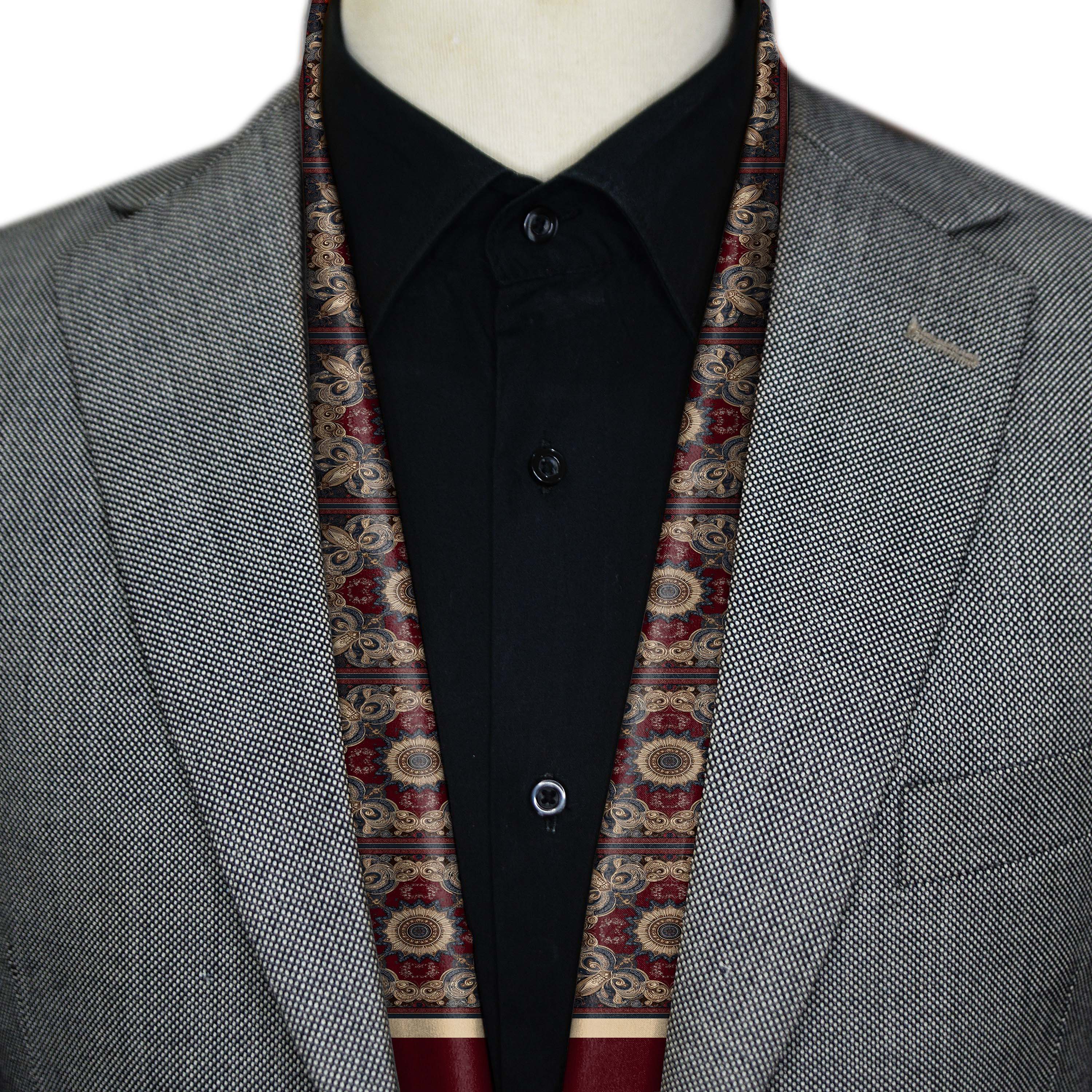 SOLARE SILK MEN SCARF - PREMIUM COLLECTION SOLARE SILK MEN SCARF - PREMIUM COLLECTION